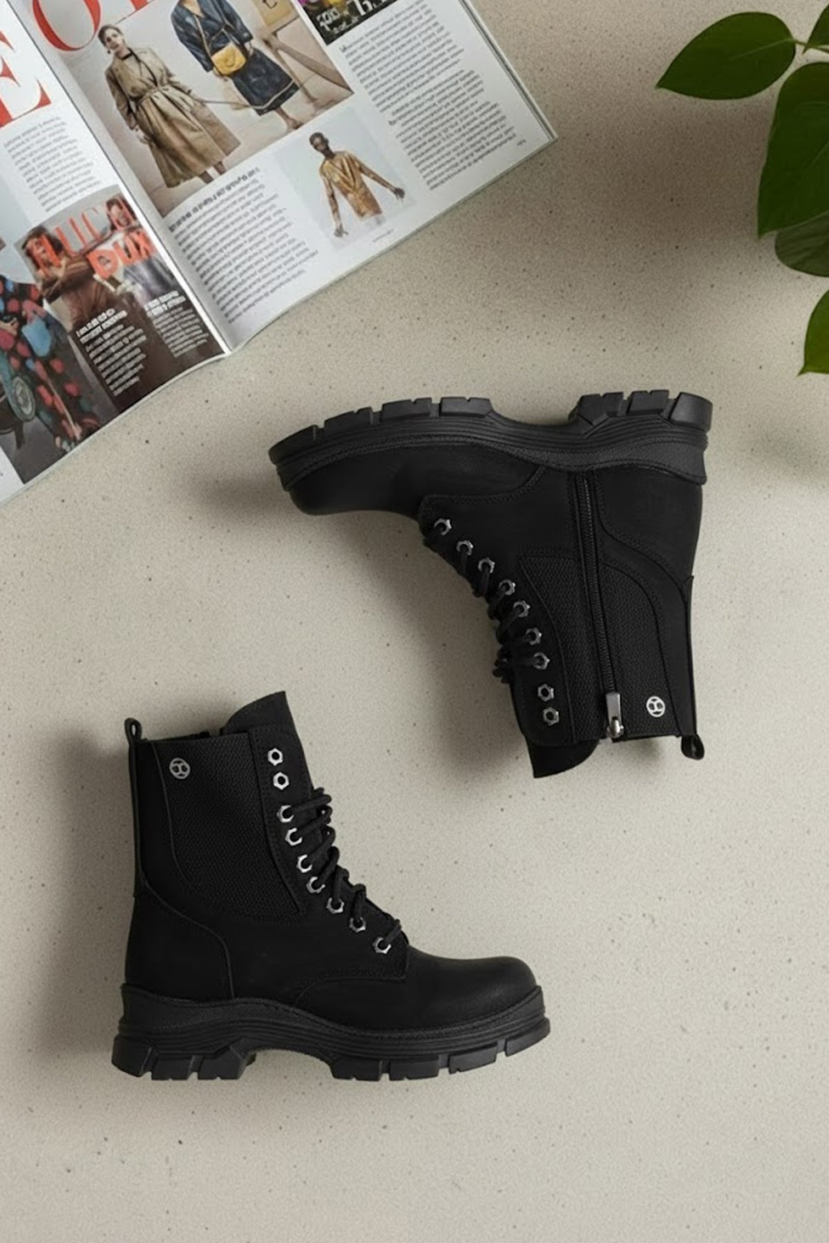 Elit OZRSL202N Kadın Chelsea Bot Siyah - Görsel 3