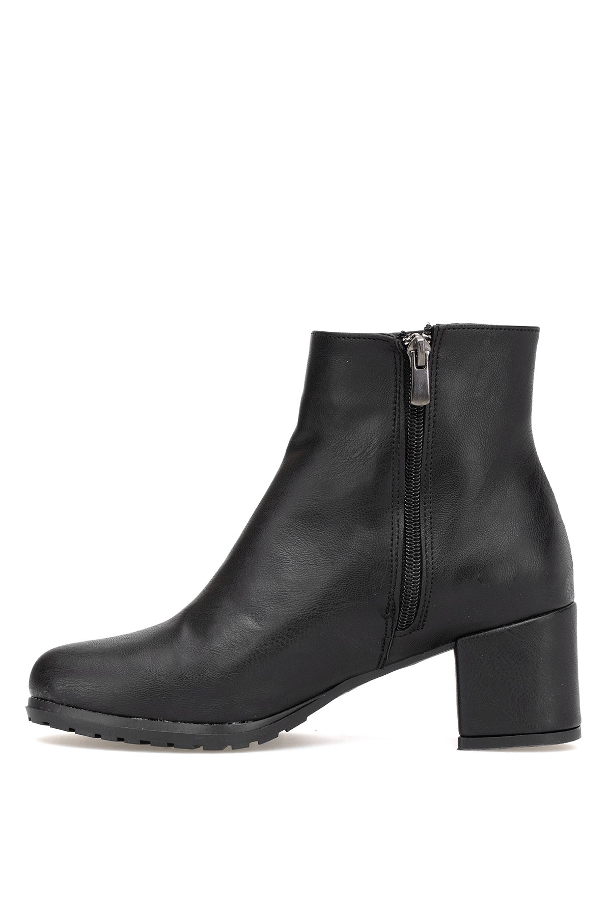 Elit OZRON635C Kadın Topuklu Bot Siyah - Görsel 5
