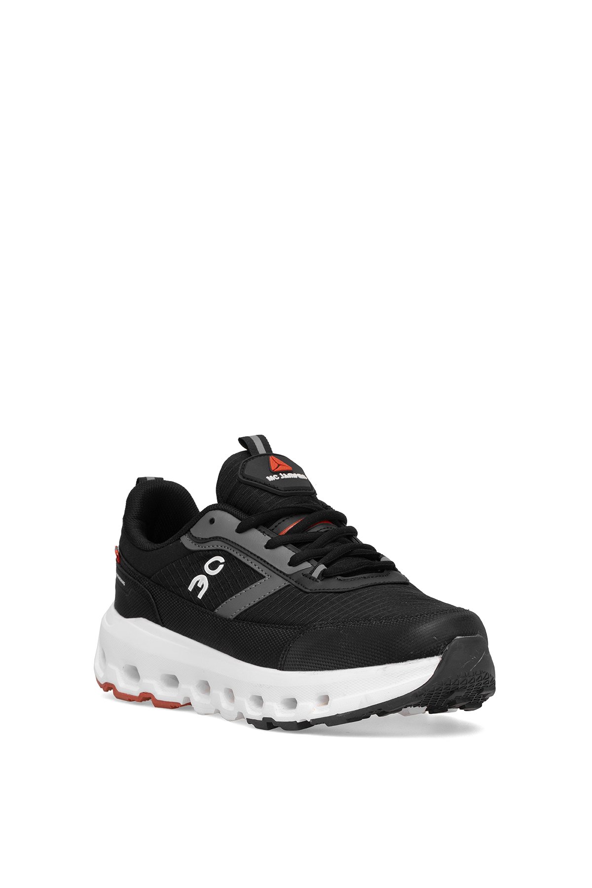 2394 Erkek Klasik Sneaker Siyah - Beyaz - Görsel 5