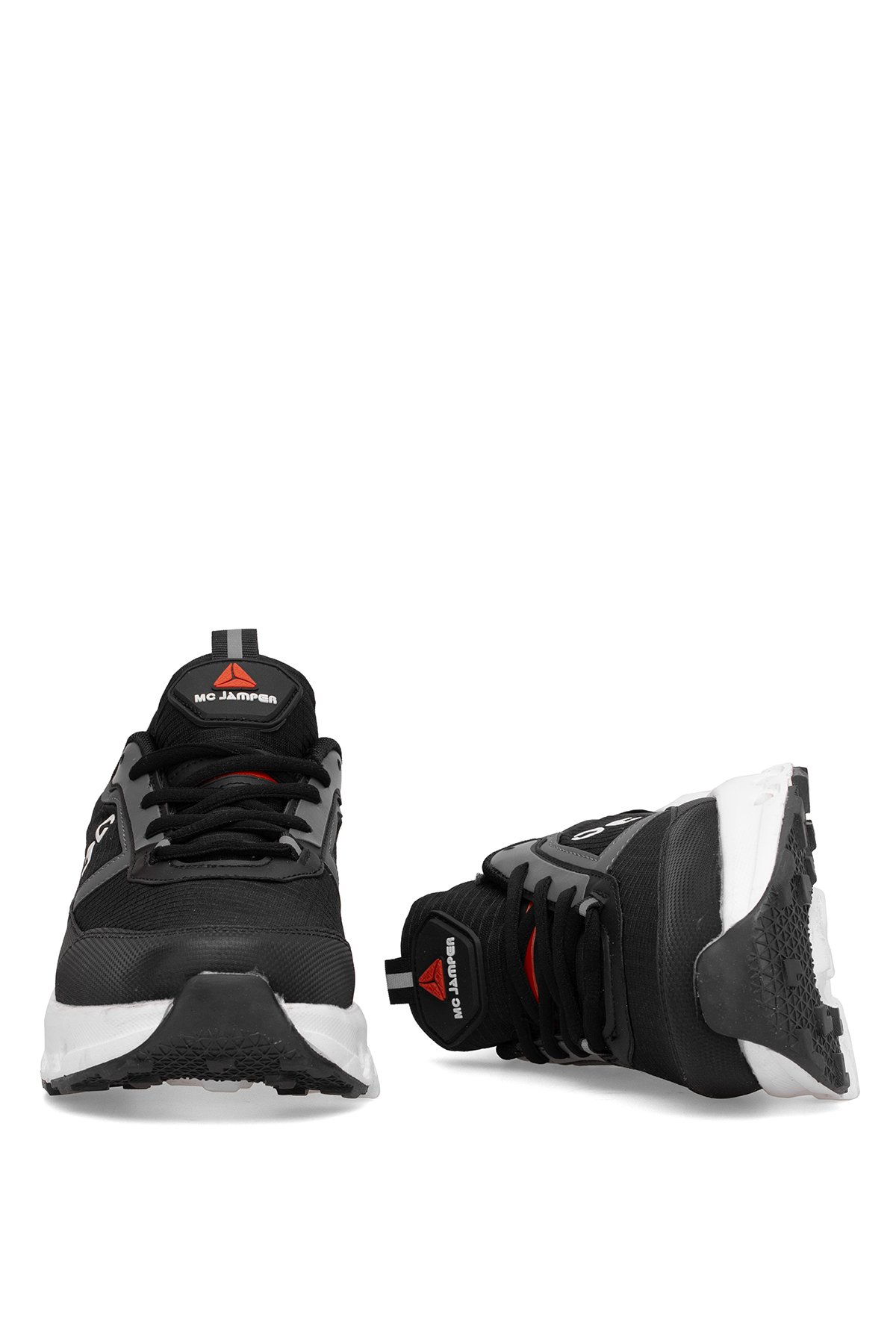 2394 Erkek Klasik Sneaker Siyah - Beyaz - Görsel 8