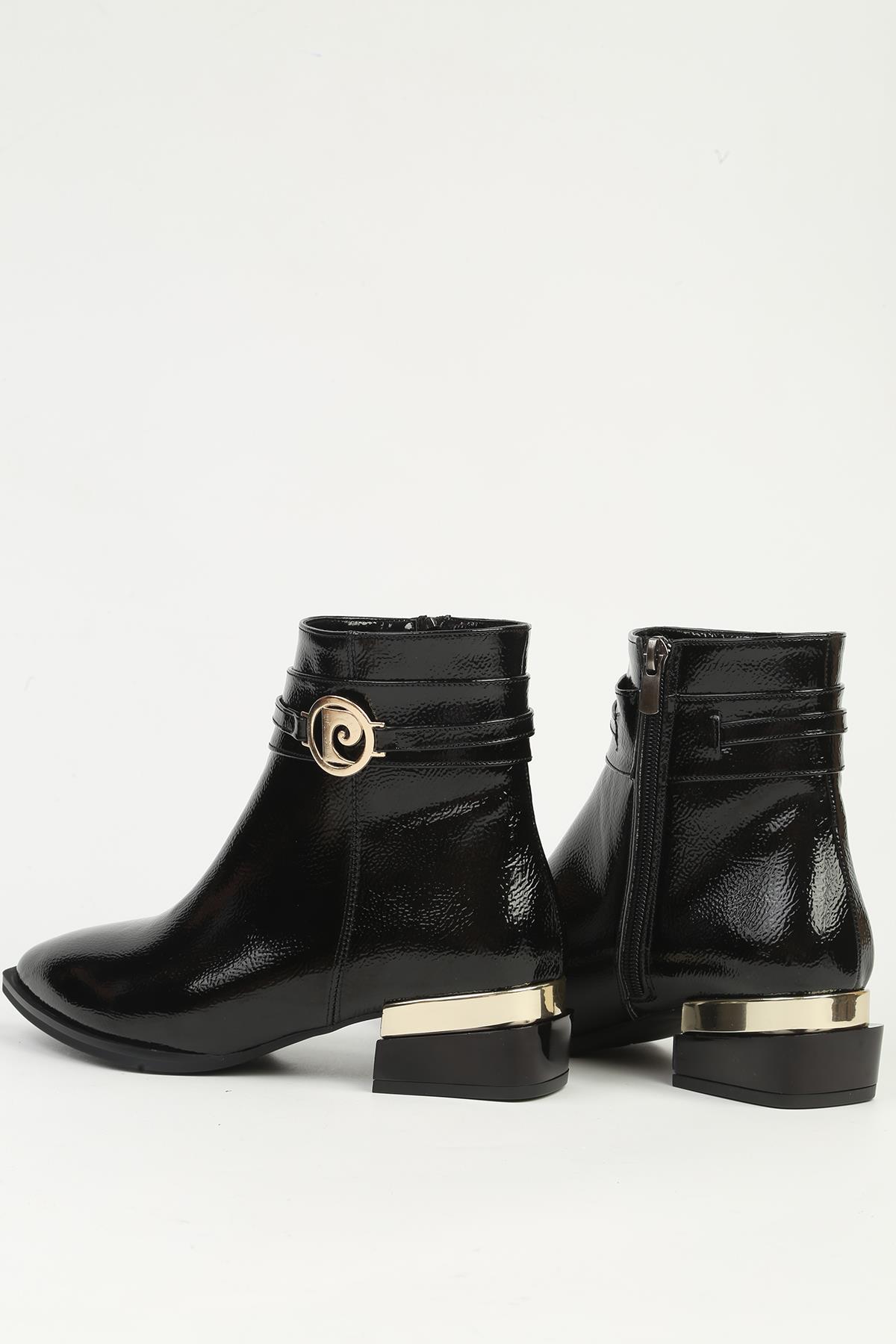 Siyah Fermuarlı Bot PC-54988 - Görsel 4