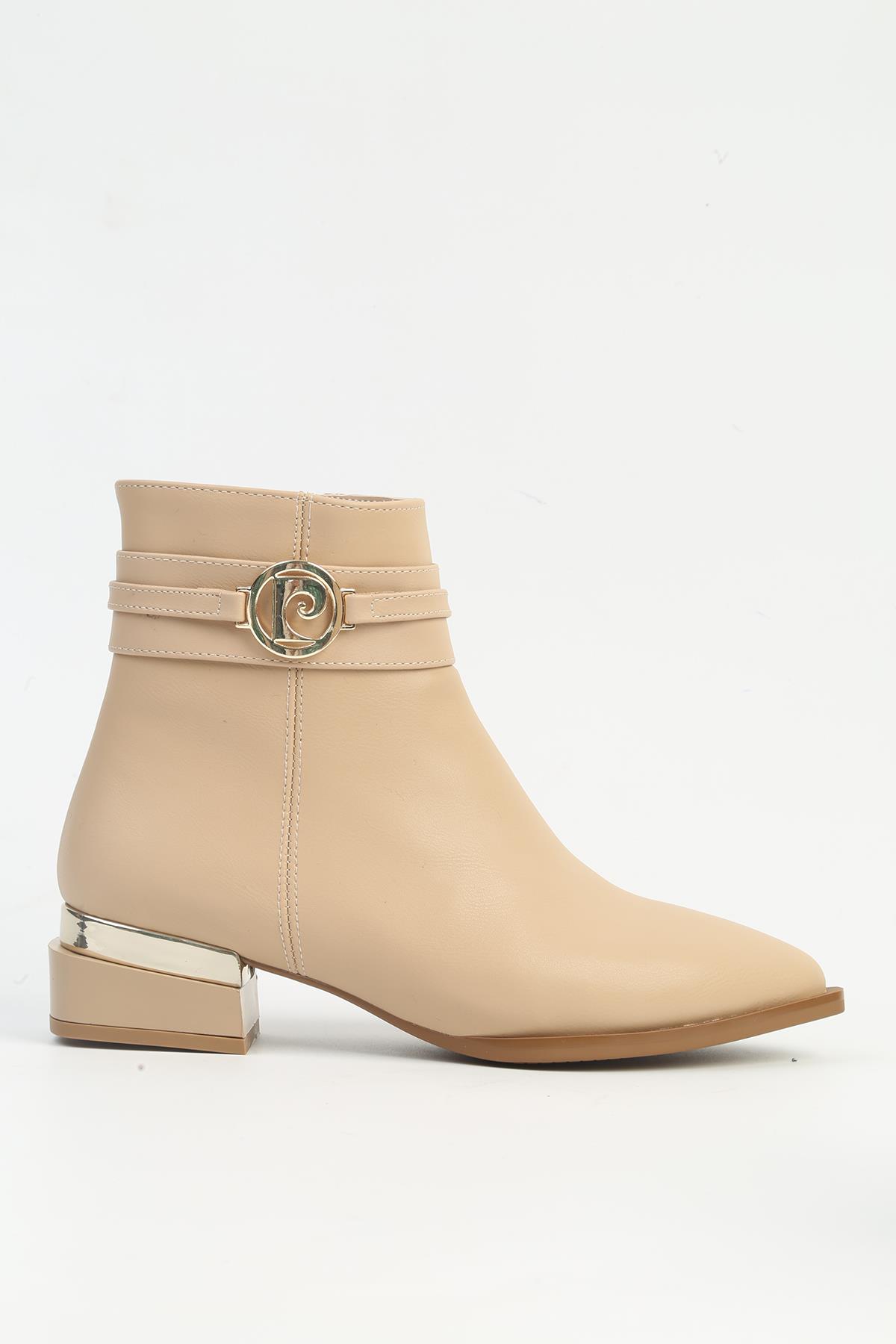 ® Kadın Bej Bot PC-54007 - Görsel 2