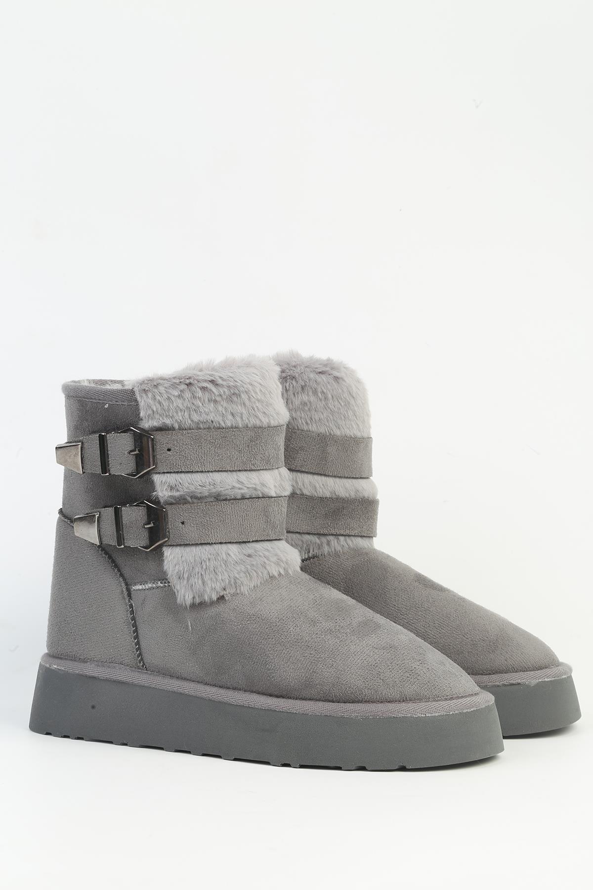 ® PC-52707 Füme Kadın Bot - Görsel 3