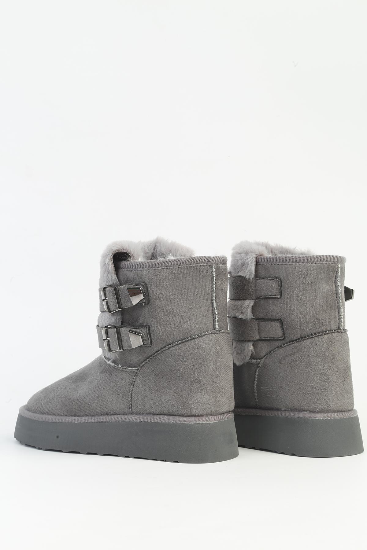 ® PC-52707 Füme Kadın Bot - Görsel 4