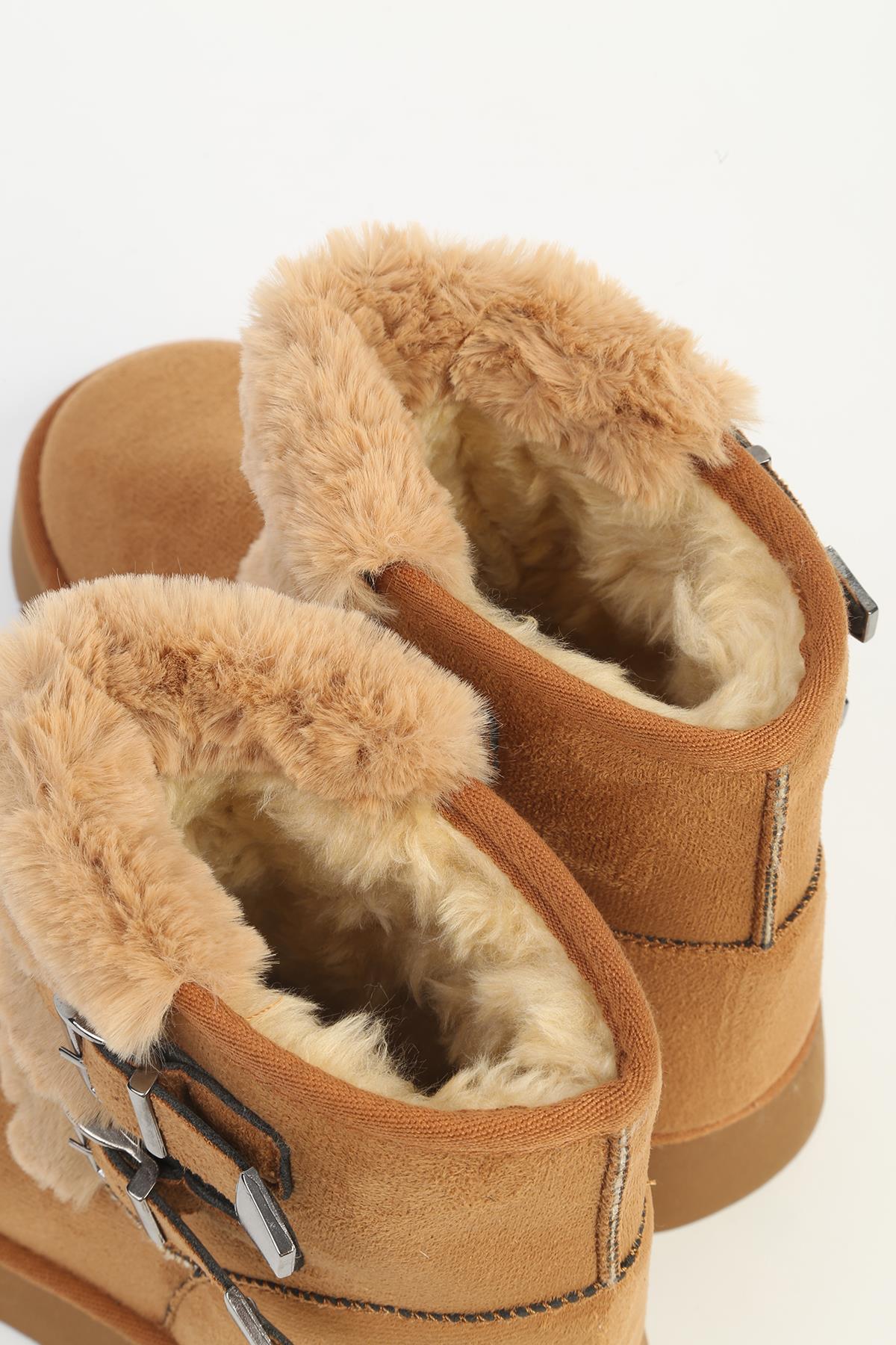 ® PC-52707 Taba Kadın Bot - Görsel 3