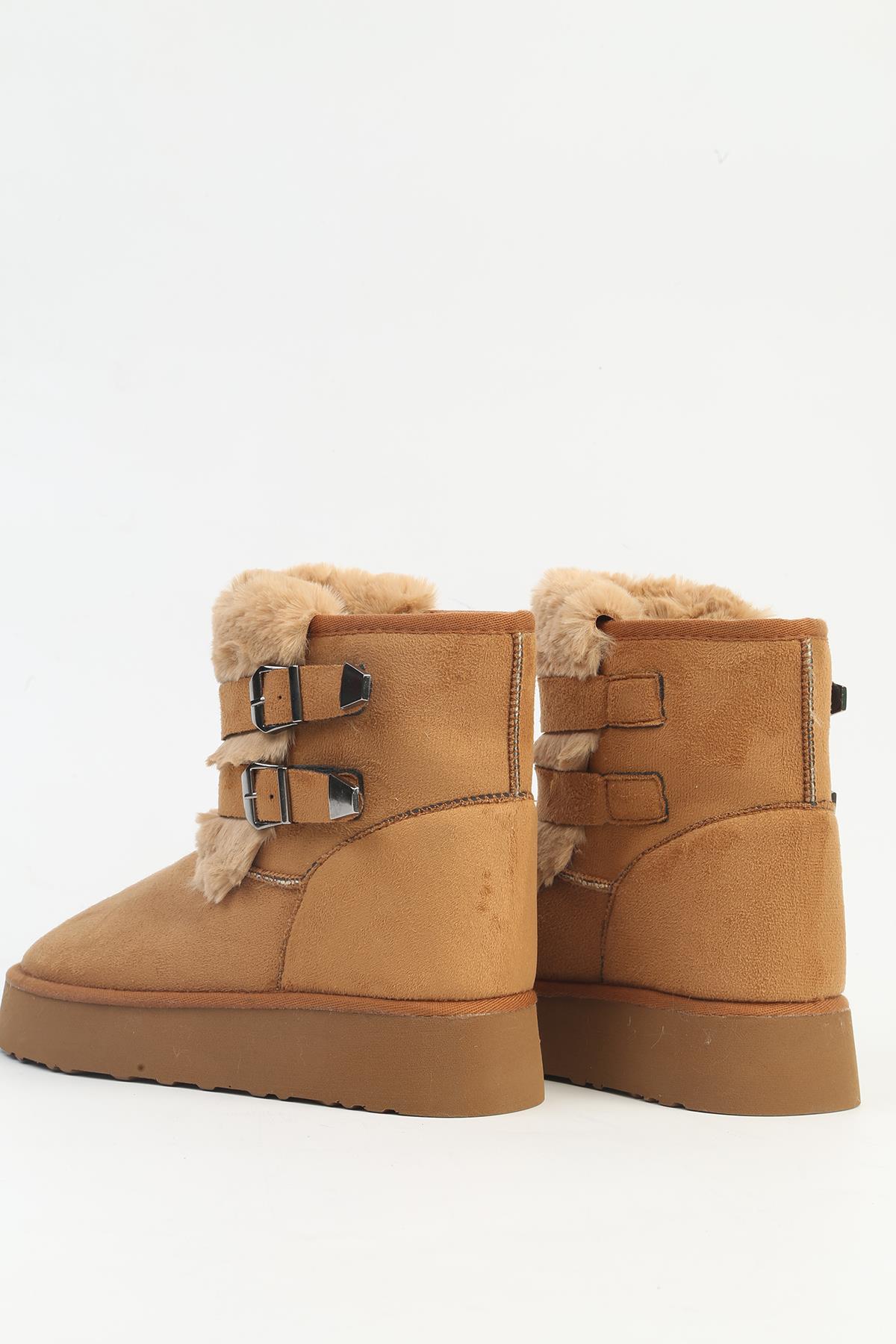 ® PC-52707 Taba Kadın Bot - Görsel 6