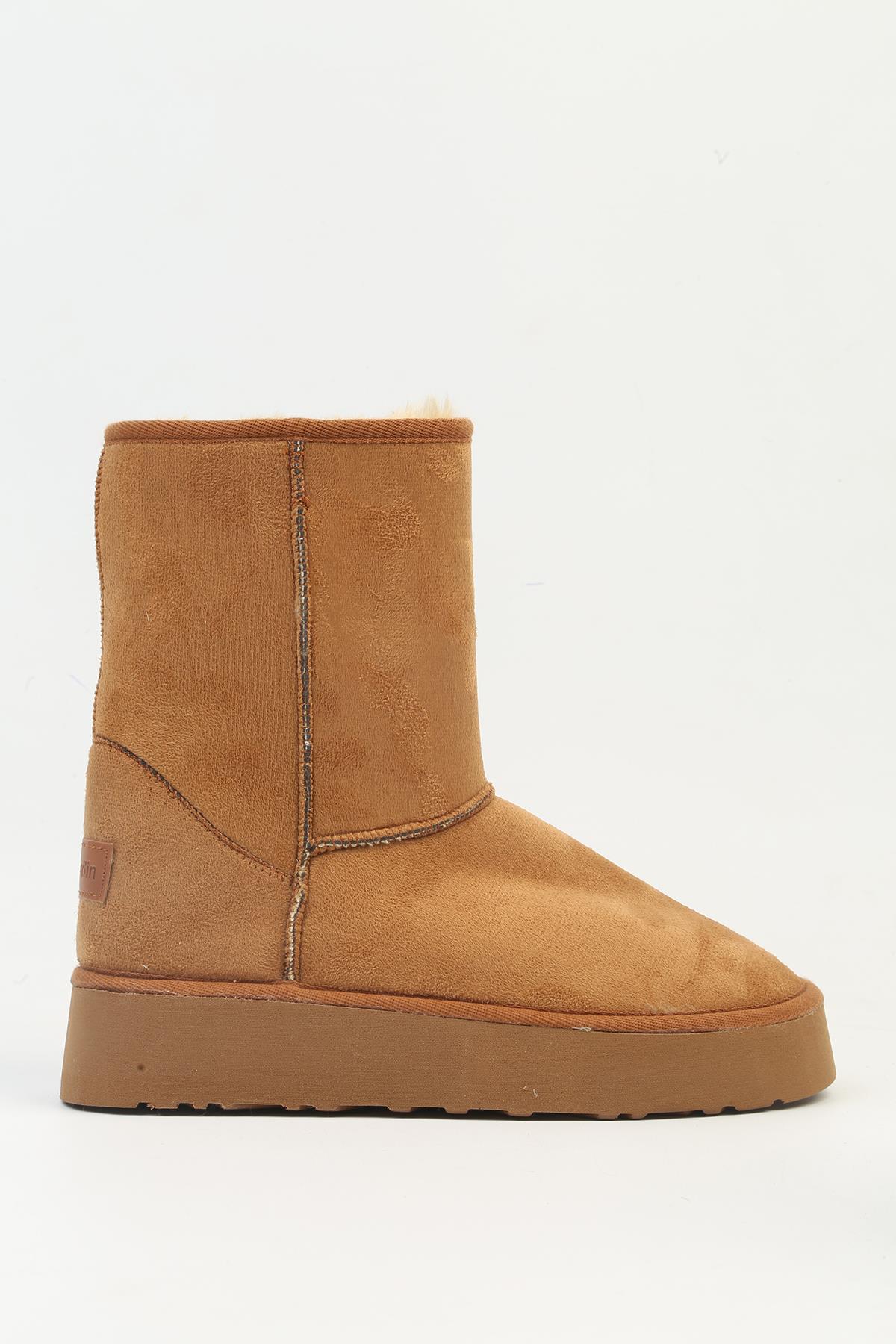 ® | PC-52706 - Taba - Kadın Bot - Görsel 2