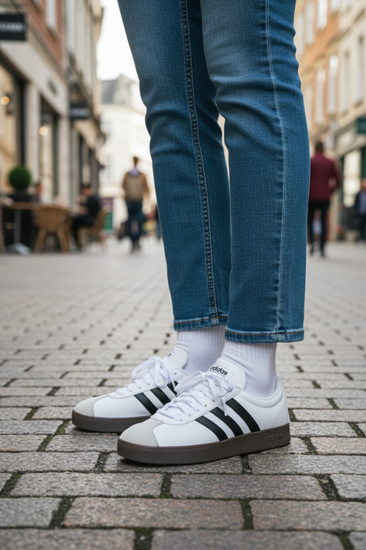 VL COURT BASE Beyaz Kadın Sneaker - Görsel 3