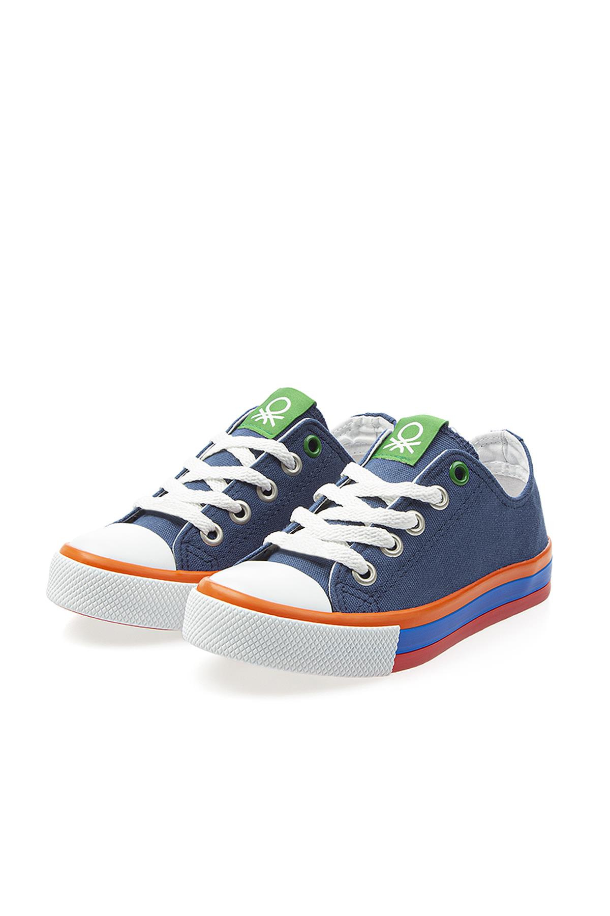 ® | BN-30175 -3394 Lacivert - Çocuk Spor Ayakkabı - Görsel 4