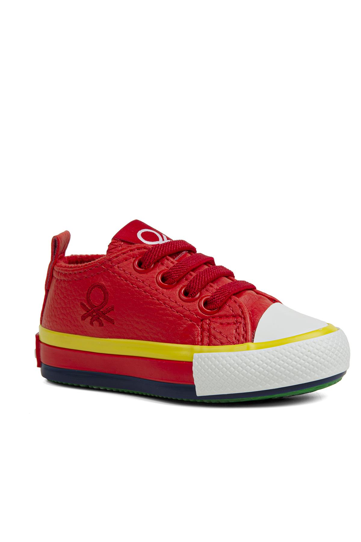 ® | BN-30444 - 3394 Kirmizi - Çocuk Spor Ayakkabı - Görsel 3