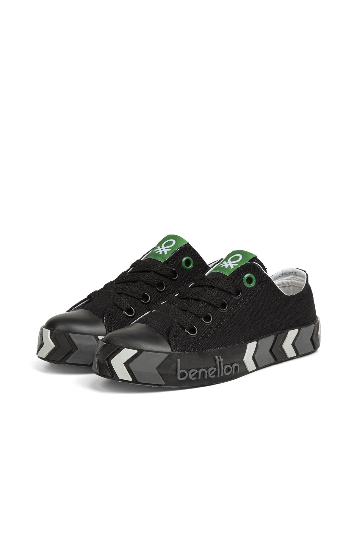 ® | BN-30633-3374 Siyah Siyah - Çocuk Spor Ayakkabı - Görsel 4