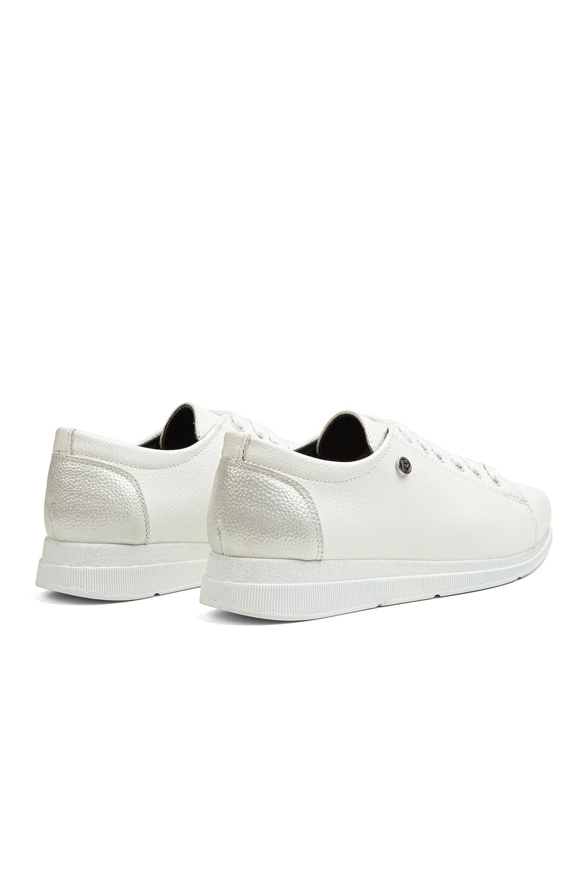 ® | PC-51935-3441 Beyaz - Kadın Günlük Ayakkabı - Görsel 4