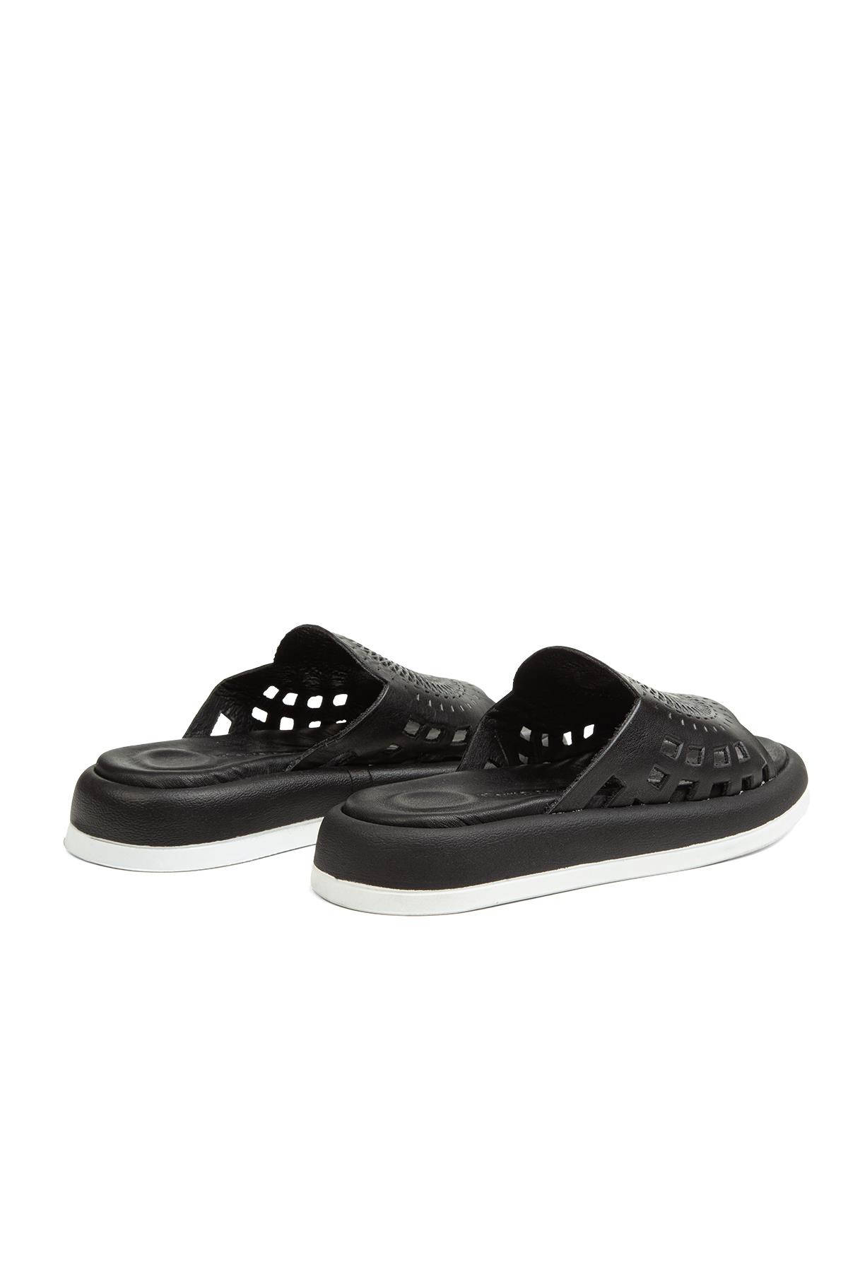 ® | PC-7103-2162 Siyah - Kadın Terlik - Görsel 4
