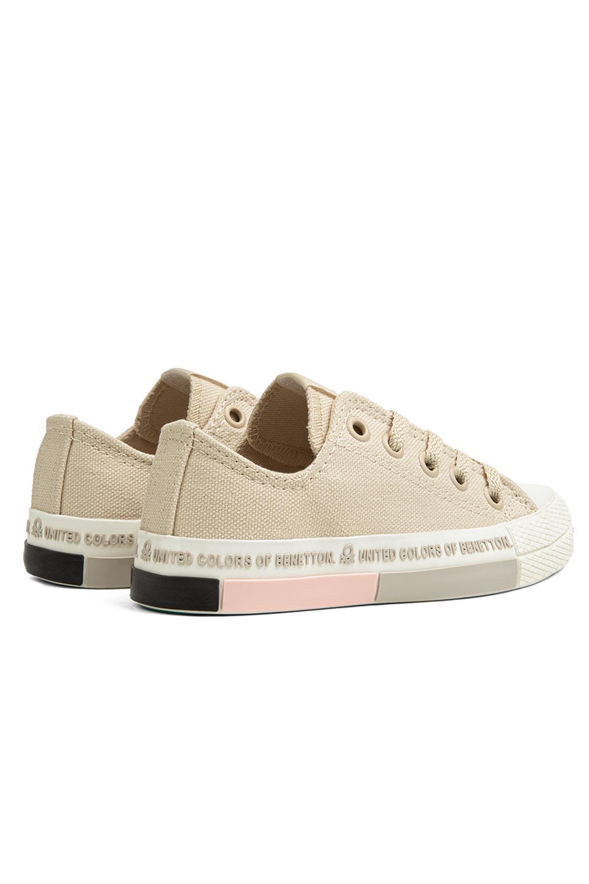 ® | BN-70019 - 3409 Bej - Çocuk Spor Ayakkabı - Görsel 4