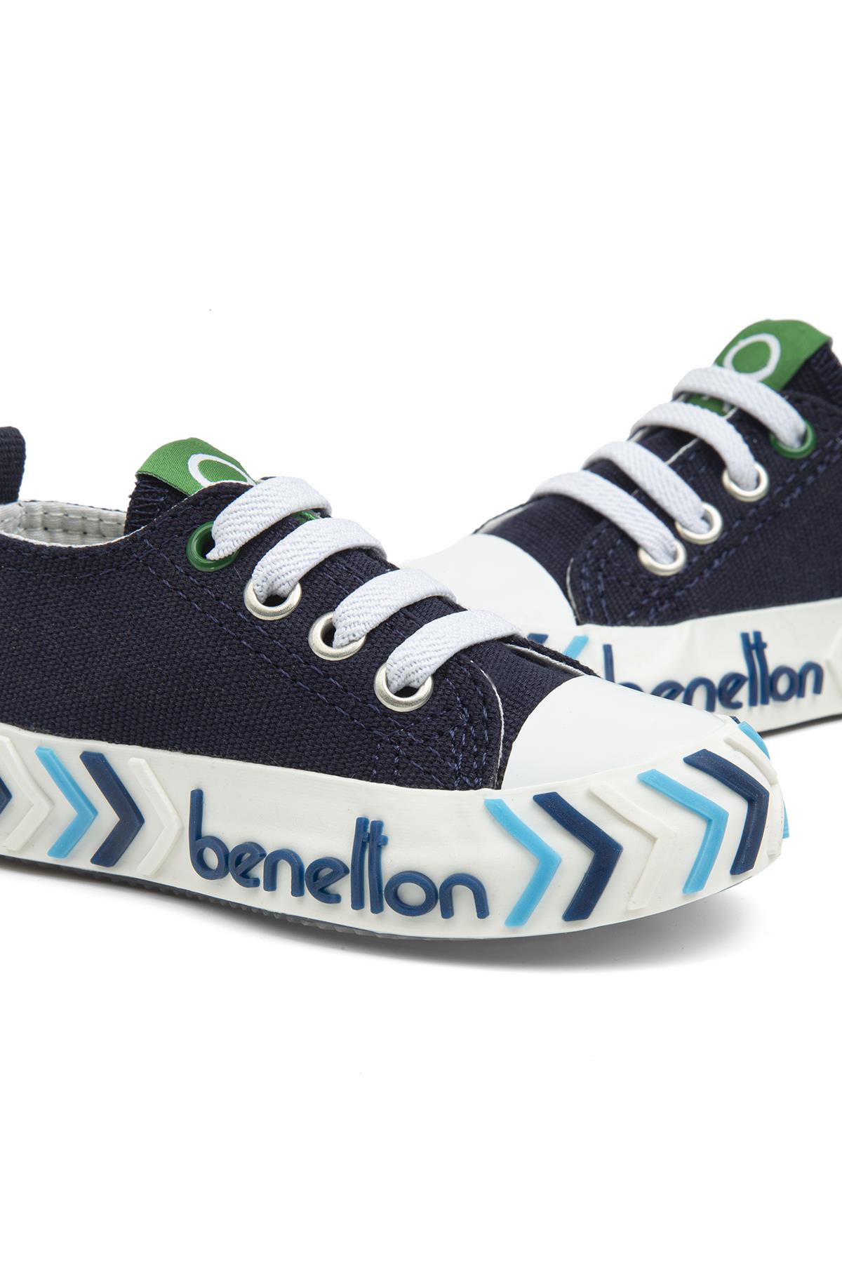 ® | BN-30640 - 3394 Koyu Lacivert - Çocuk Spor Ayakkabı - Görsel 3