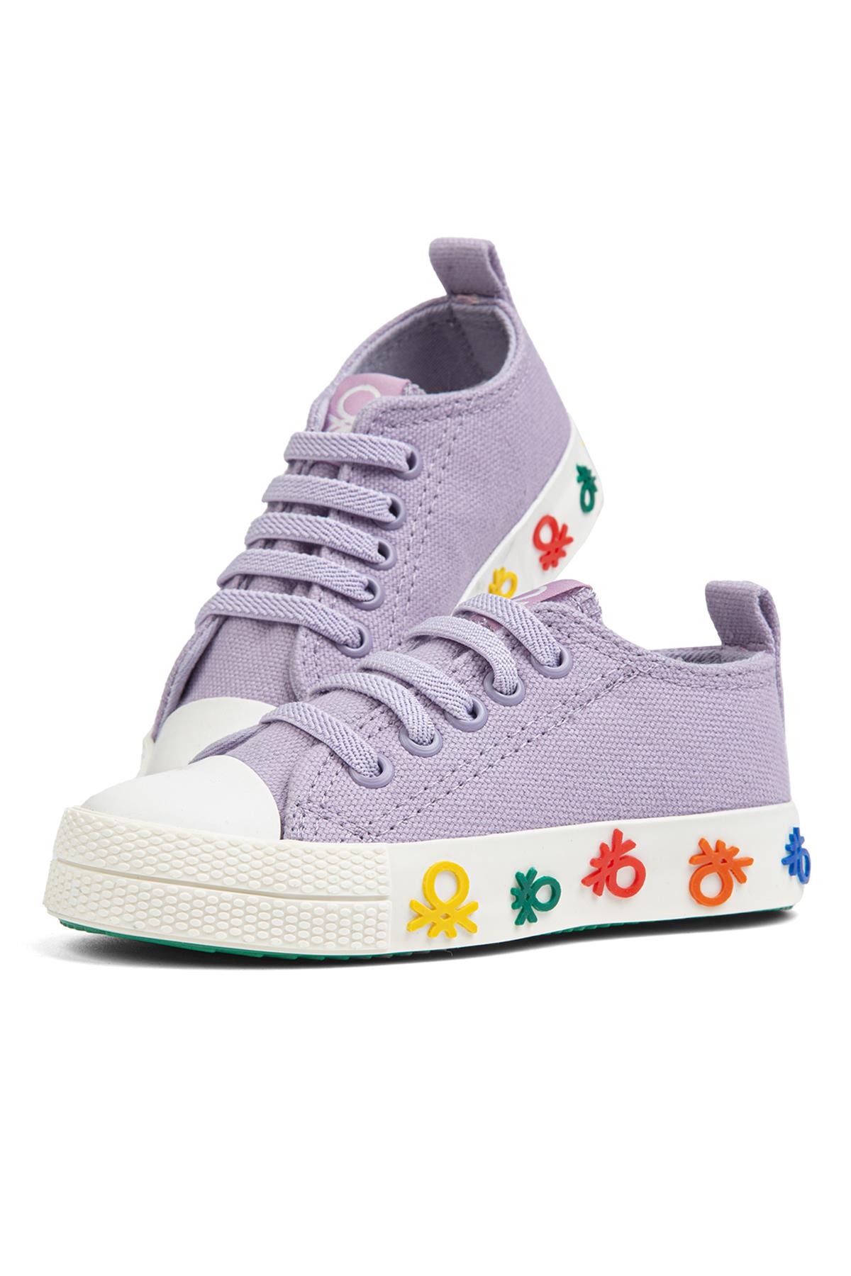 ® | BN-30976- 3394 Lila - Çocuk Spor Ayakkabı - Görsel 5