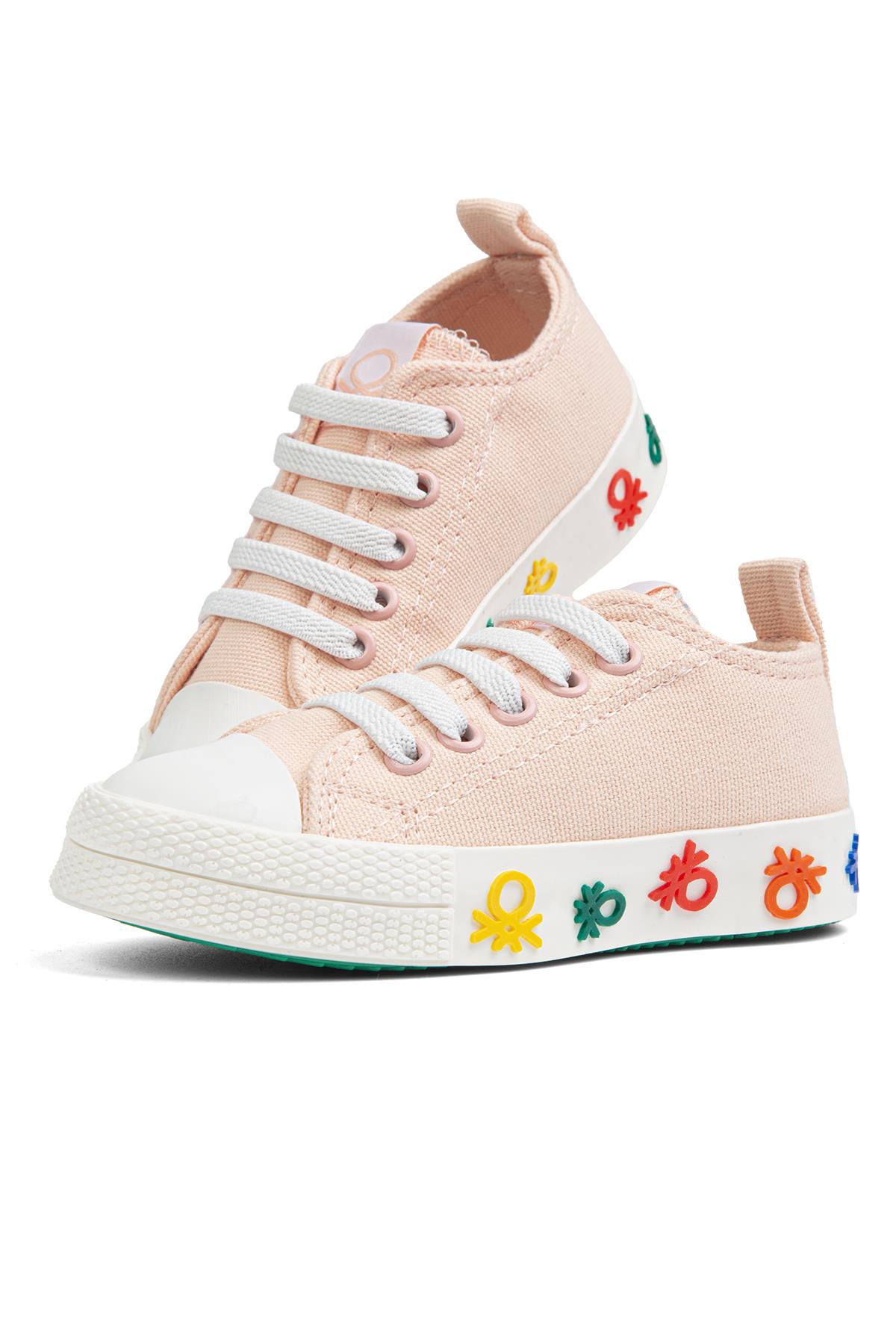 ® | BN-30976- 3394 Pudra - Çocuk Spor Ayakkabı - Görsel 5