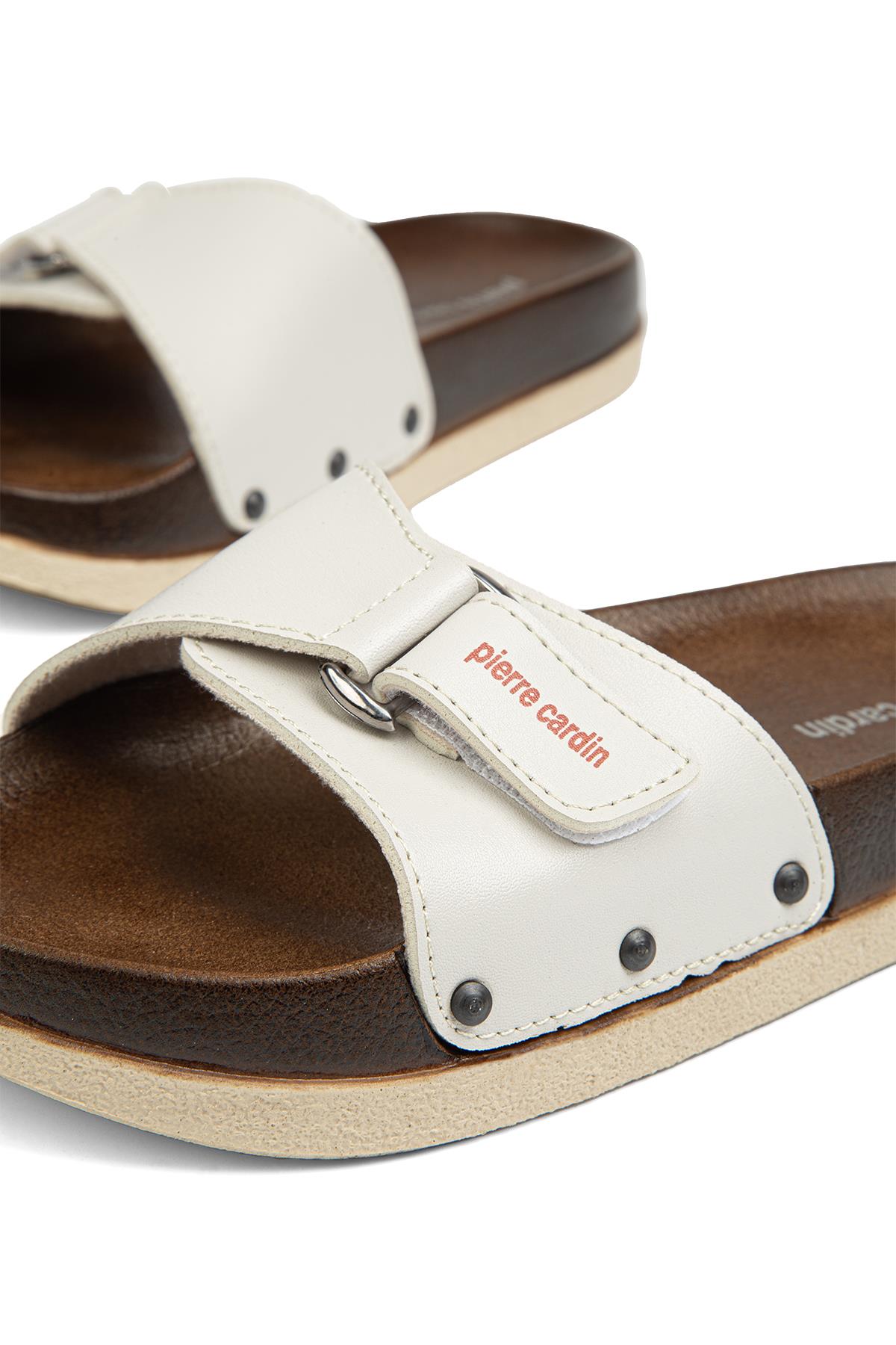 ® | PC-7036- Krem - Kadın Terlik - Görsel 5