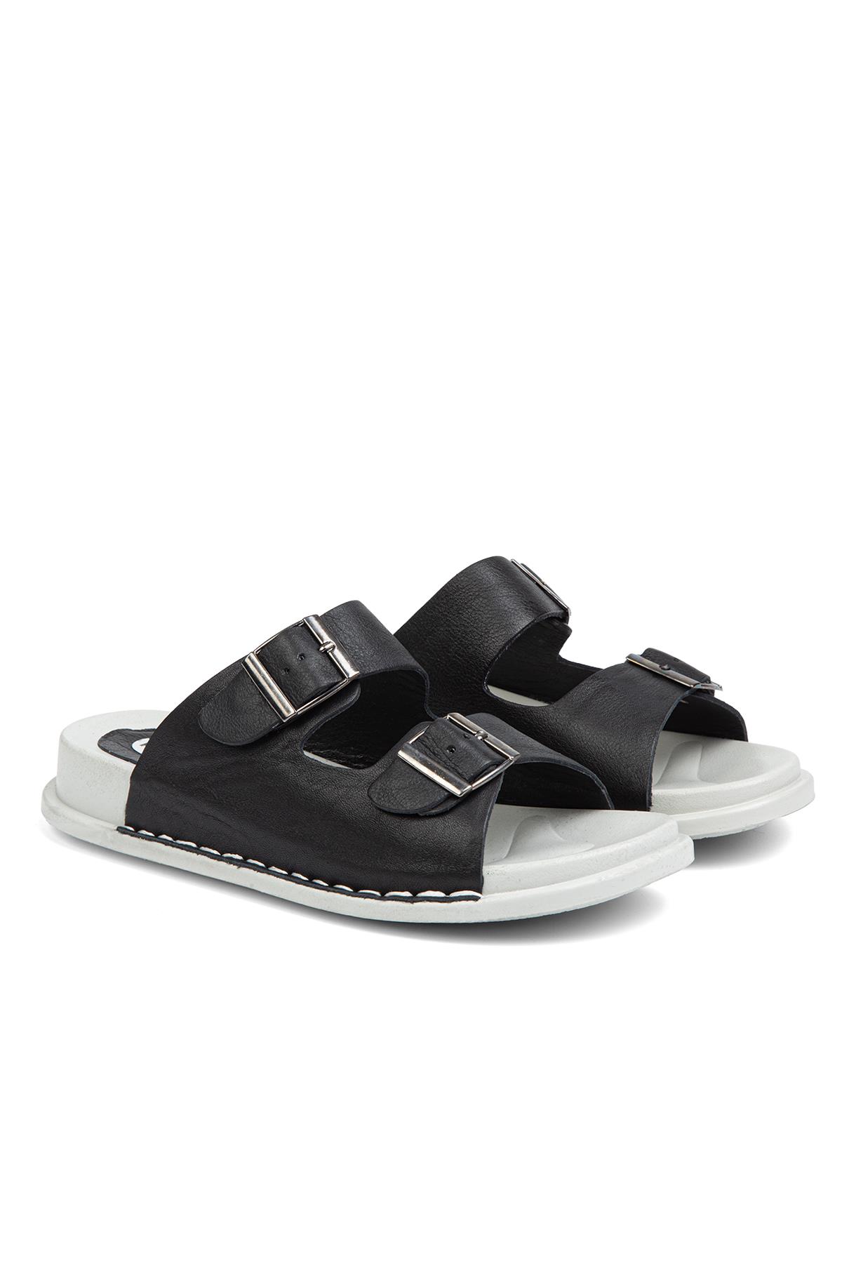 ® | PC-7176- 3805 Siyah - Kadın Terlik - Görsel 3