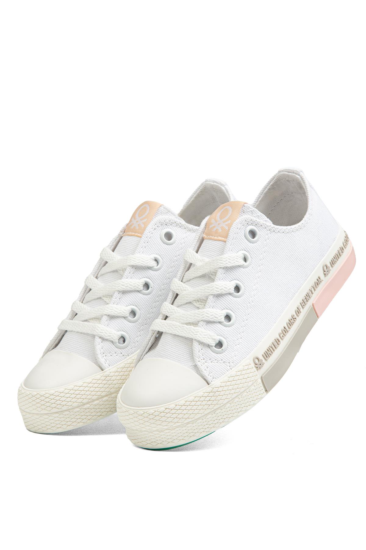 ® | BN-70019 - Beyaz Pudra - Çocuk Spor Ayakkabı - Görsel 5
