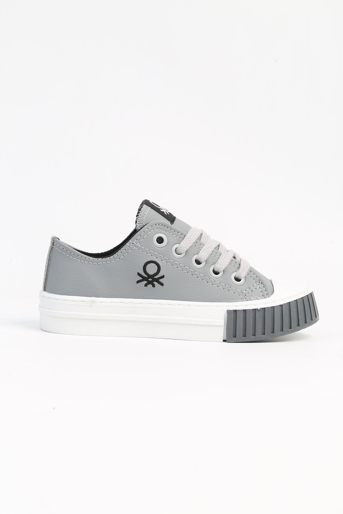 ® | BN-30557 - 3114 Gri - Çocuk Spor Ayakkabı - Görsel 2