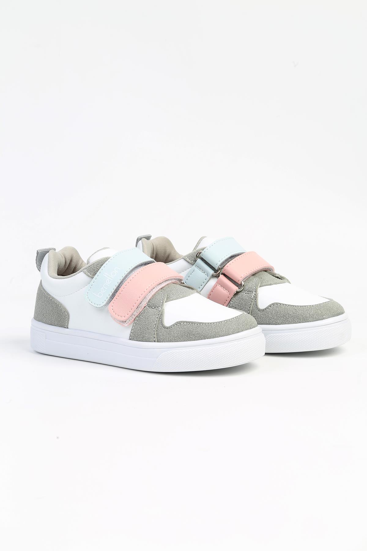 ® | BN-31181 - 3610 Beyaz - Çocuk Spor Ayakkabı - Görsel 3