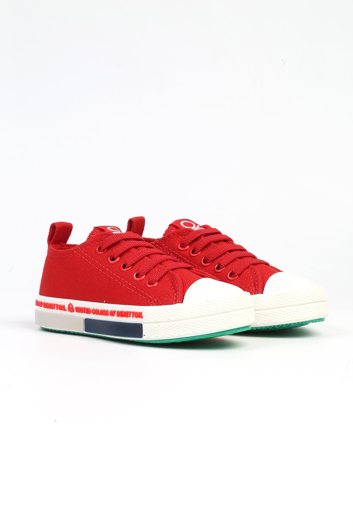 ® | BN-30978- 3394 Kirmizi - Çocuk Spor Ayakkabı - Görsel 3