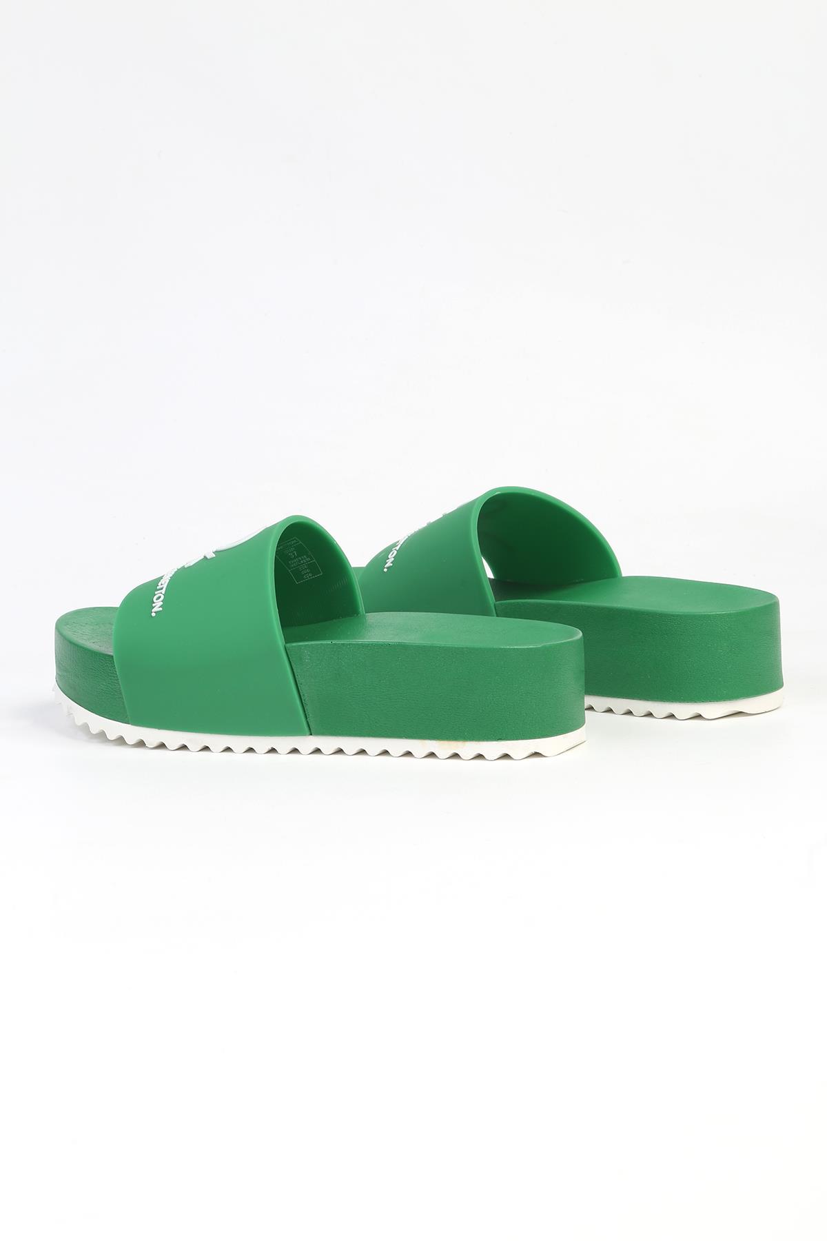 ® | BN-1211- 3489 Yesil-Kadın Terlik - Görsel 4