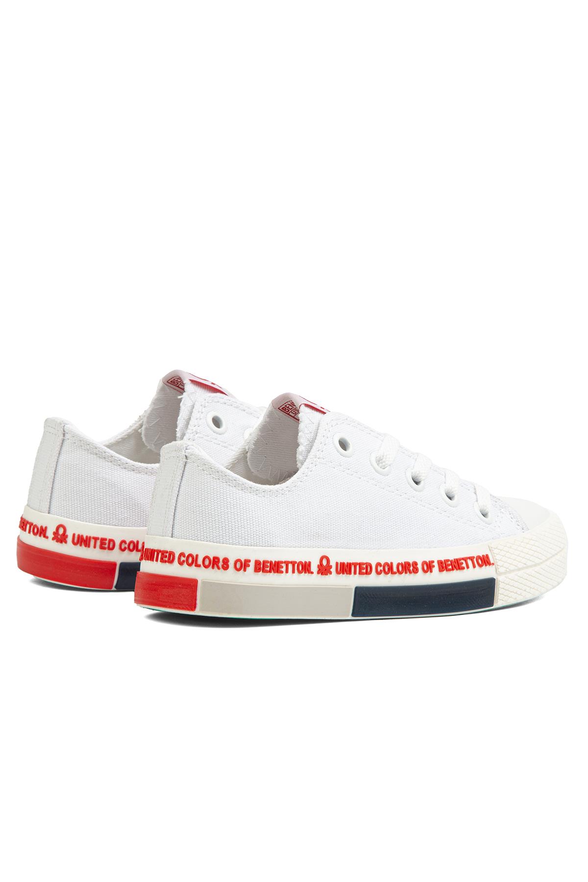 ®| BN-70019 - Beyaz Kirmizi - Çocuk Spor Ayakkabı - Görsel 4