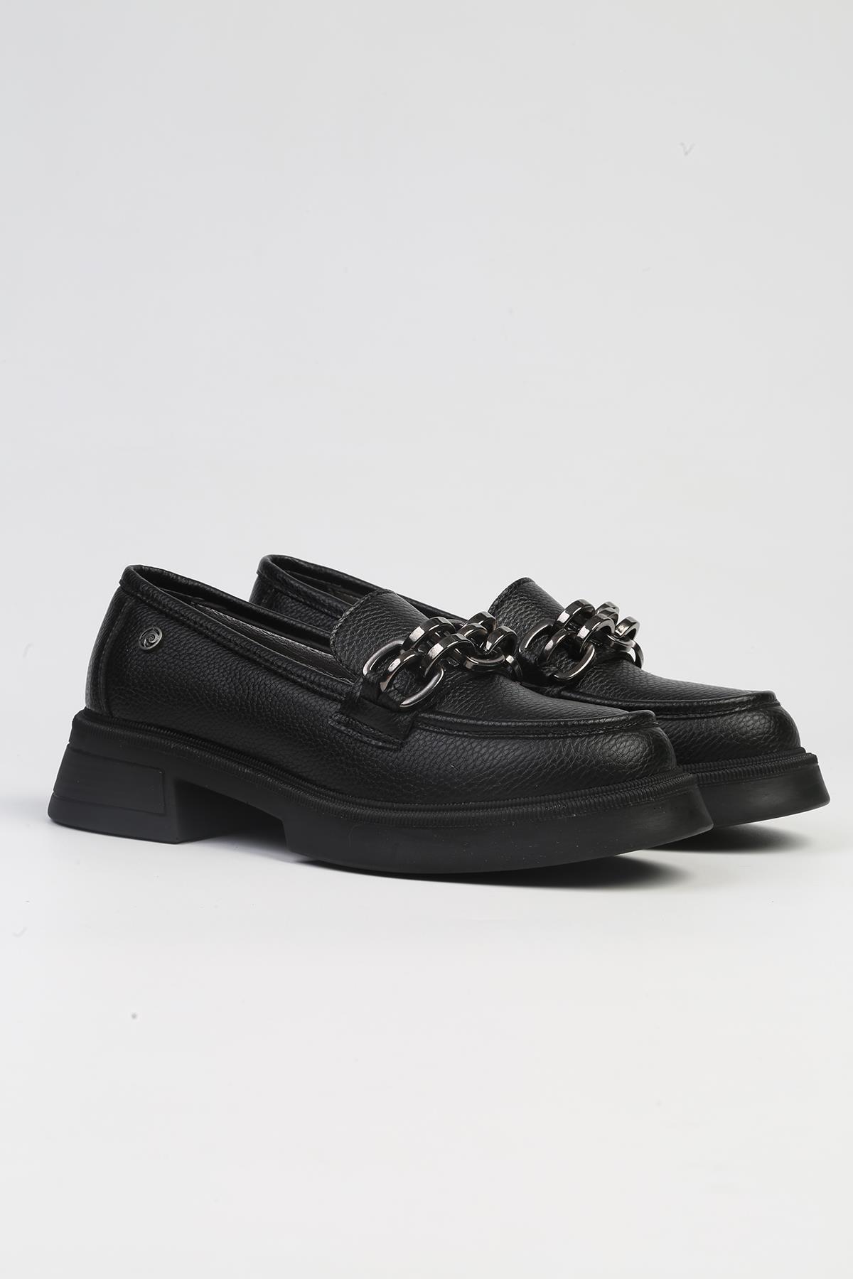 ® | PC-52651 - 3441 Siyah-Kadın Günlük Ayakkabı - Görsel 3