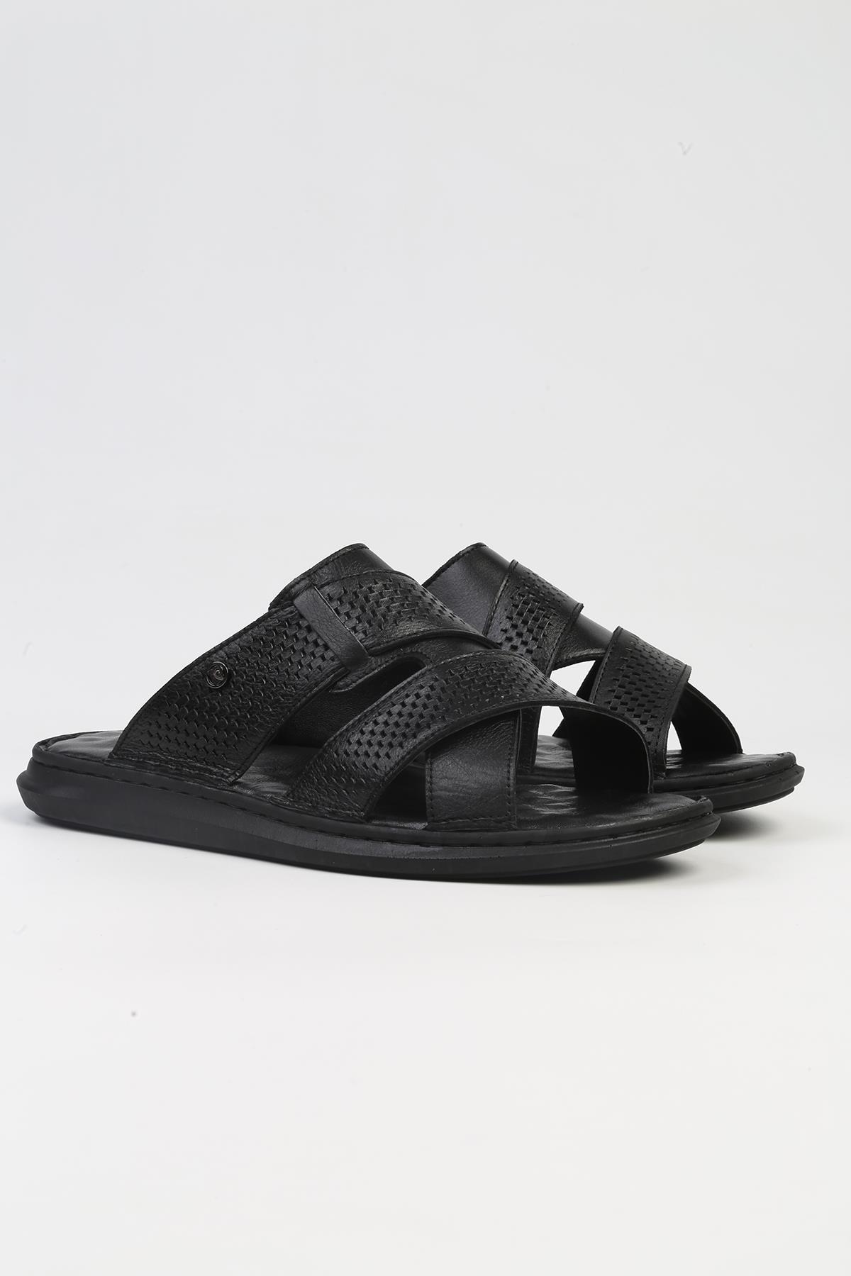 ® | PC-5114-3892 Siyah-Erkek Terlik - Görsel 3