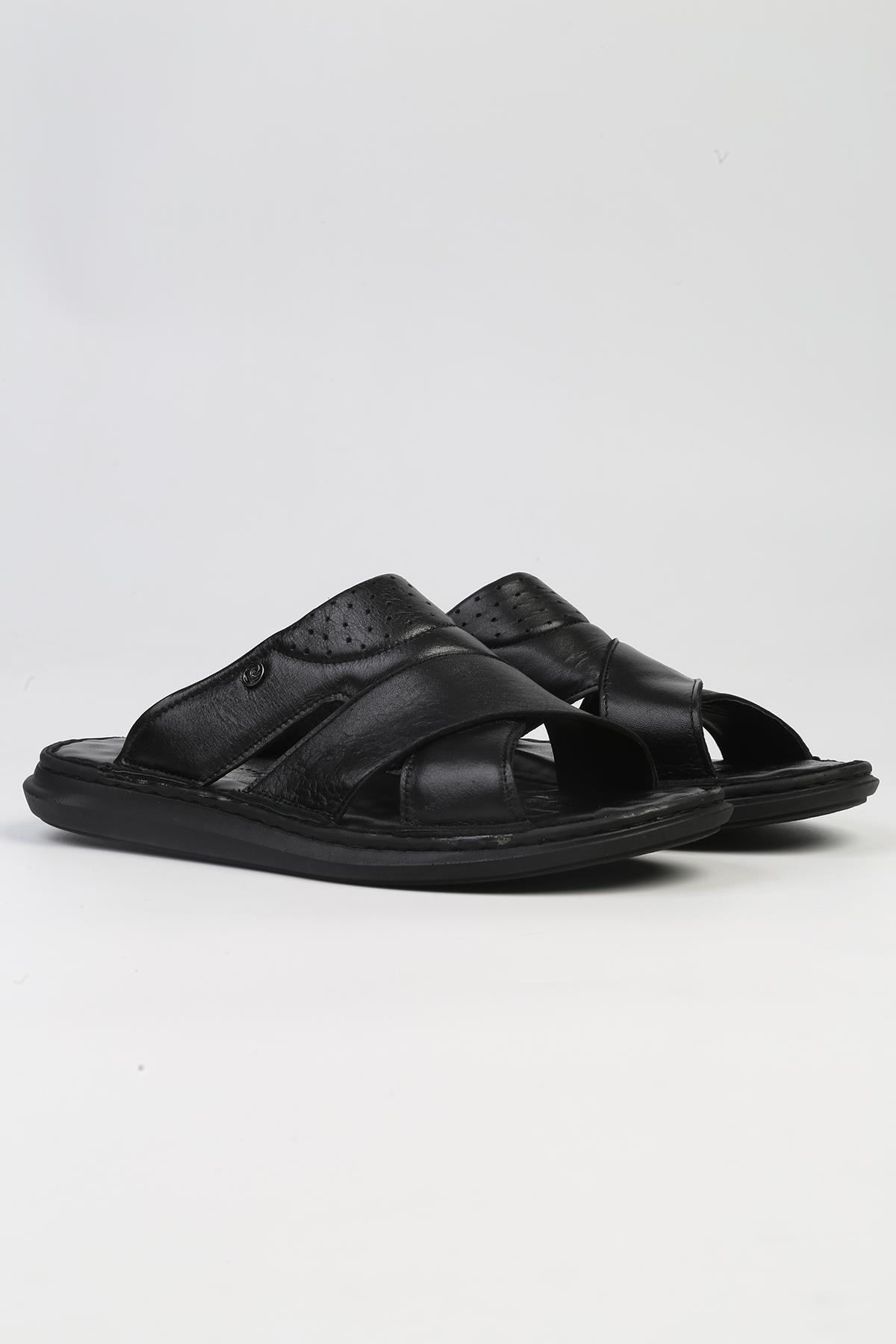 ® | PC-5118-3892 Siyah-Erkek Terlik - Görsel 3