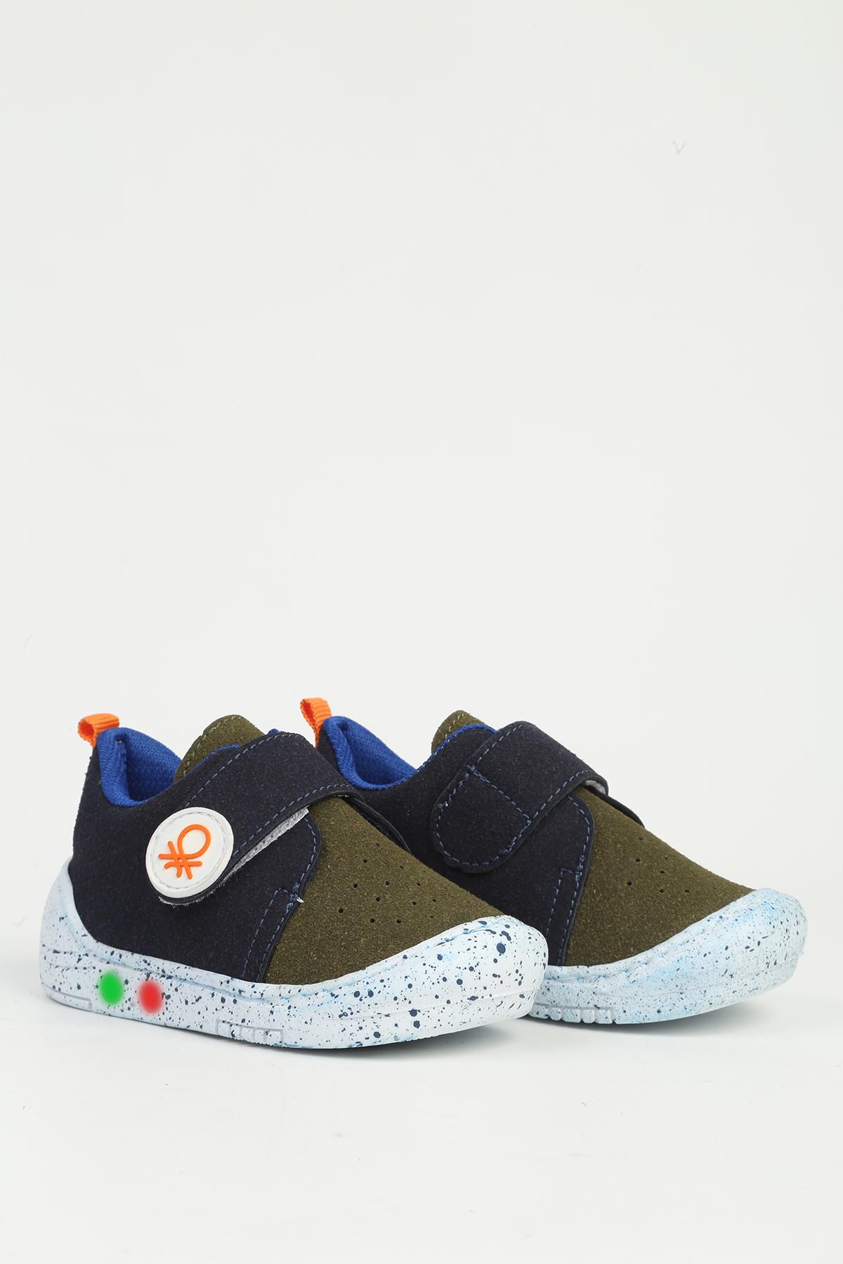 Işıklı Çocuk Spor Ayakkabı Lacivert BN-32110 - Görsel 3