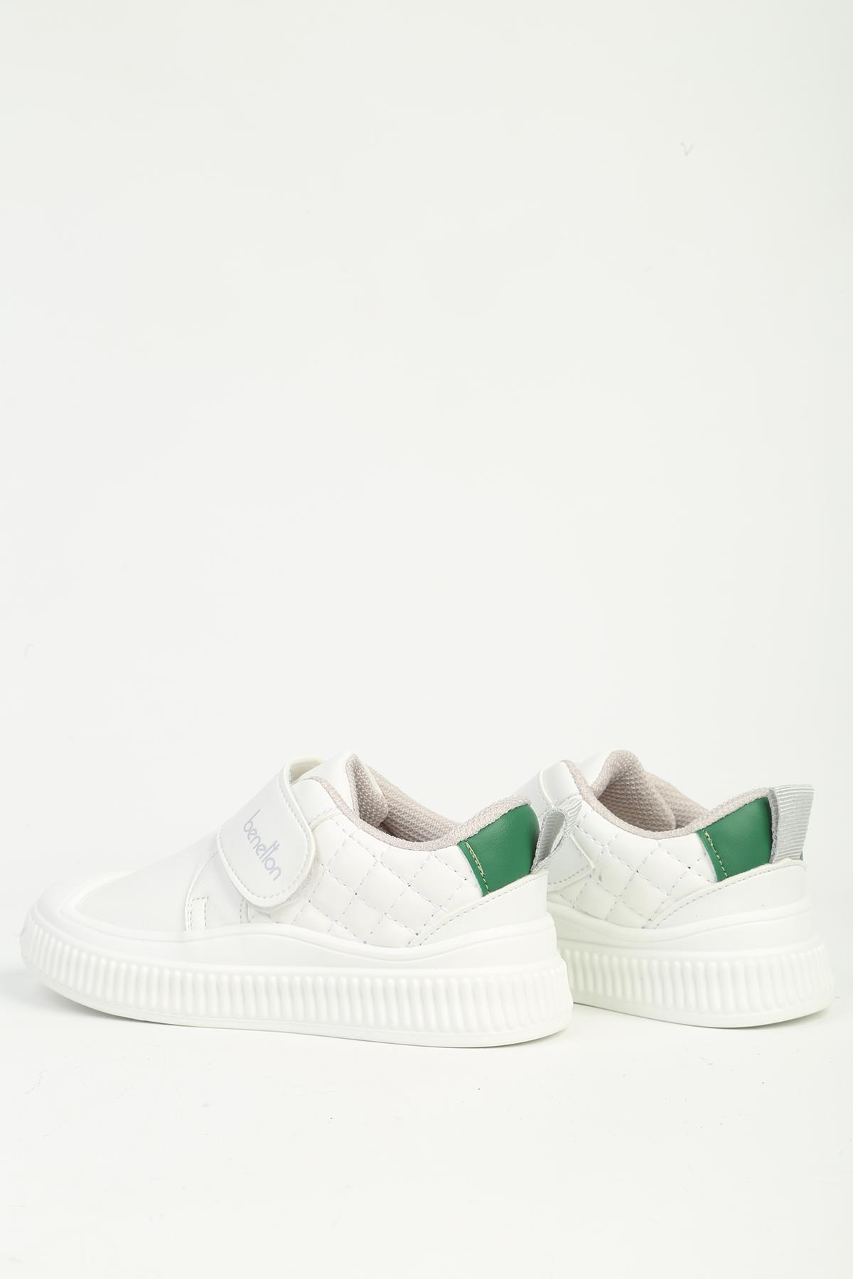 Benetton Benetton Beyaz Çocuk Spor Ayakkabı BN-32091 Sneaker | Flo Beyaz - 4. görsel