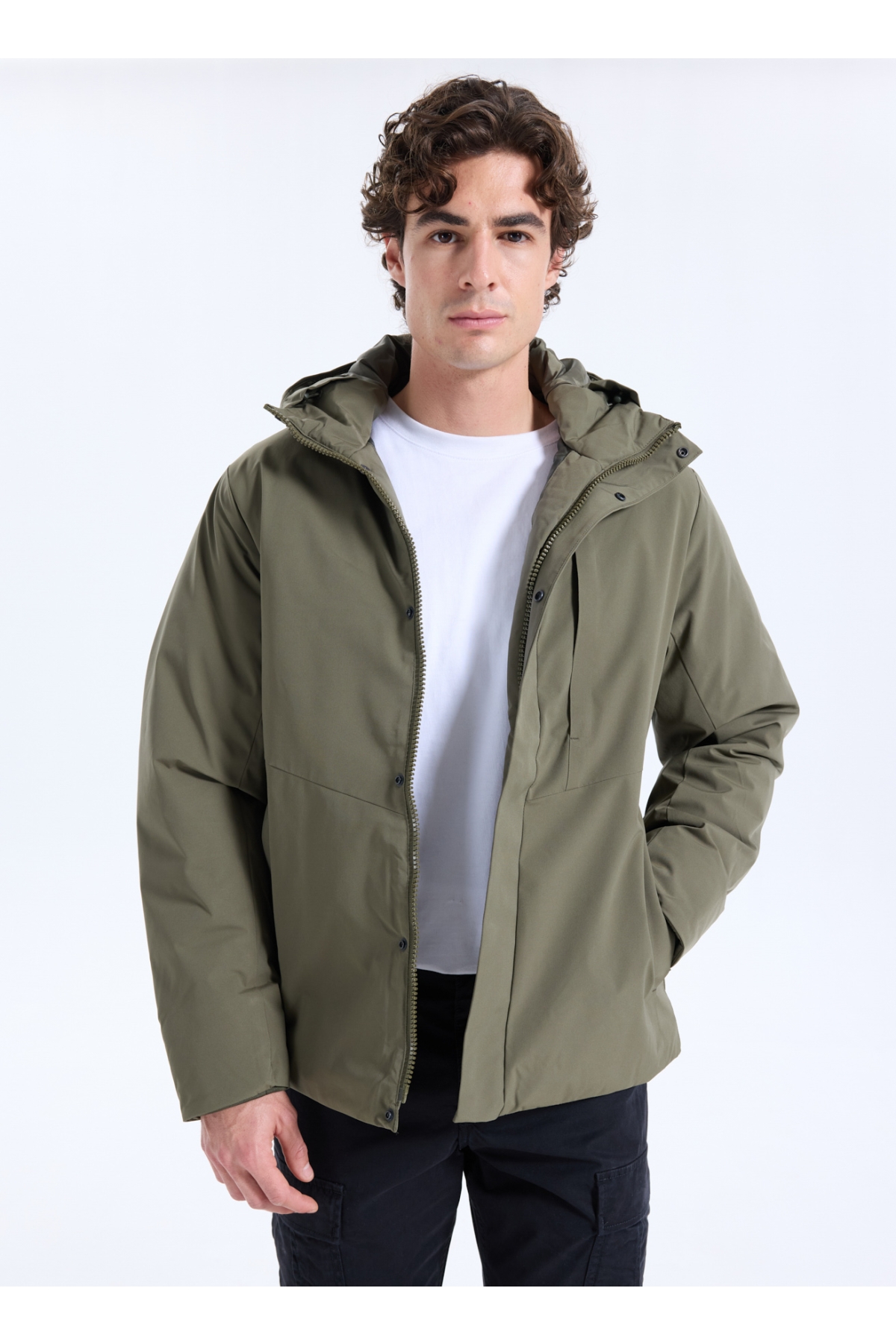 Yeşil Erkek Mont 12278781_JJEKEEN JACKET AW25 SN Fiyatları | Flo