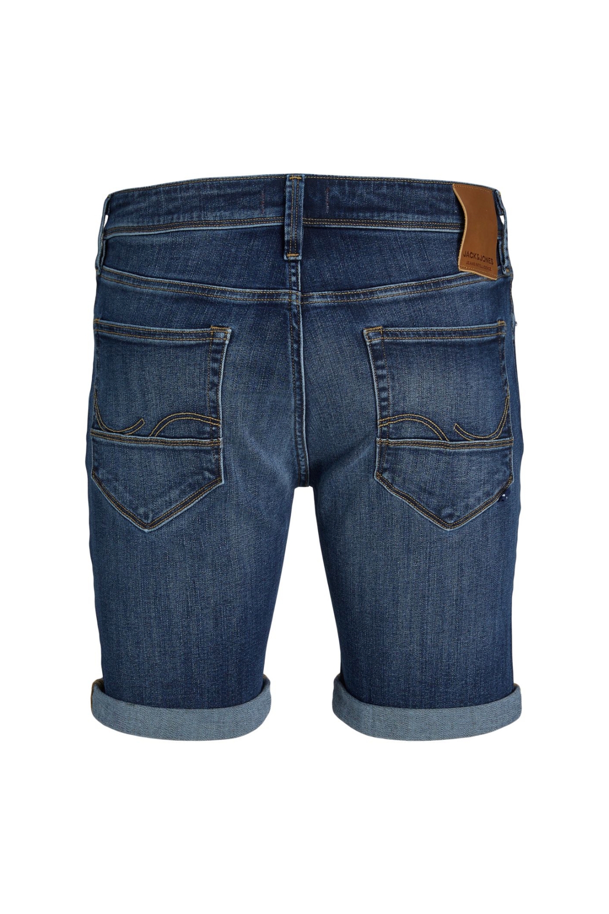 Regular Fit Mavi Erkek Denim Şort JJIRICK JJFOX SHORTS 50SPS CB