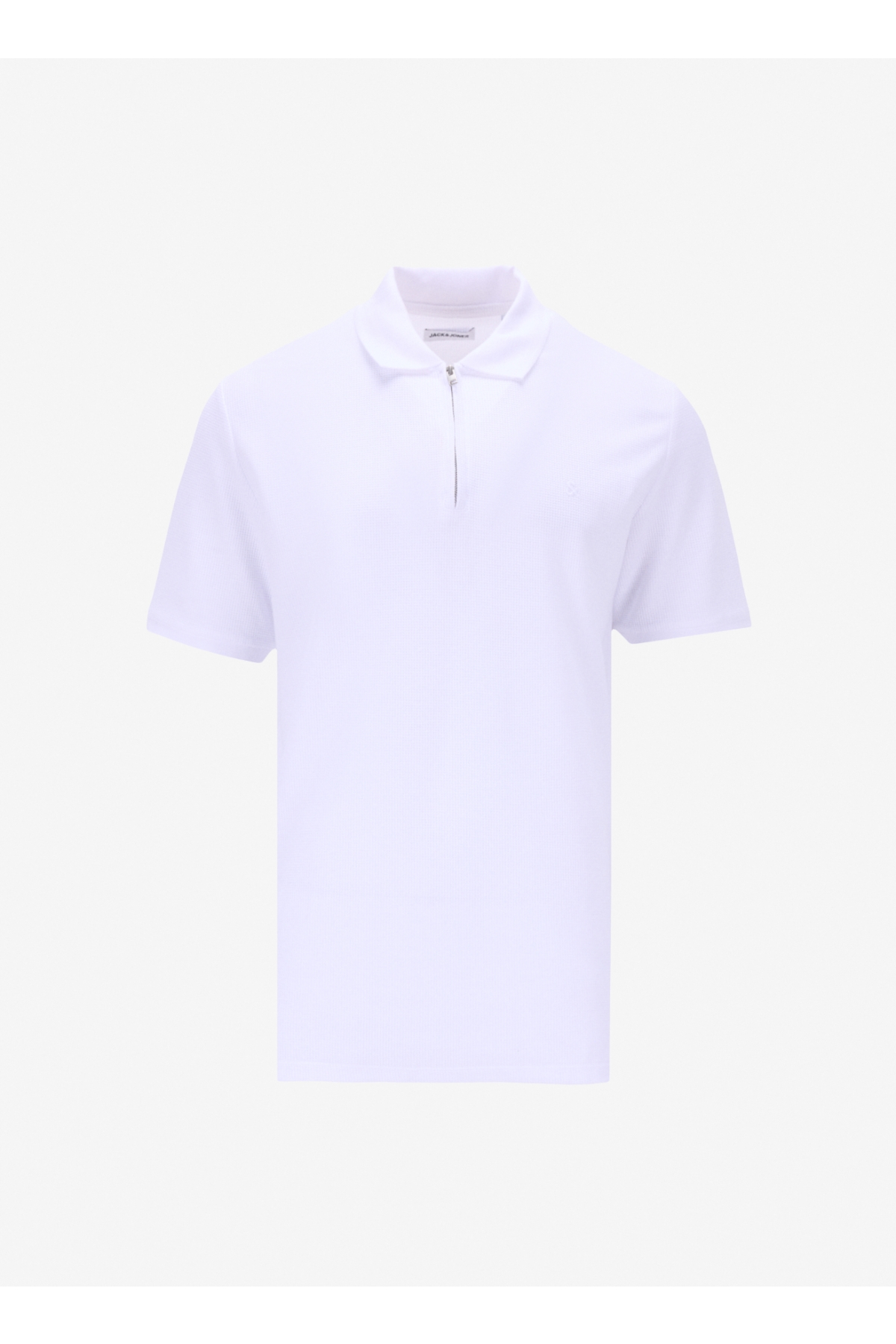 Beyaz Erkek Polo T-Shirt JJEAUSTIN ZIP POLO SS NOOS Fiyatları