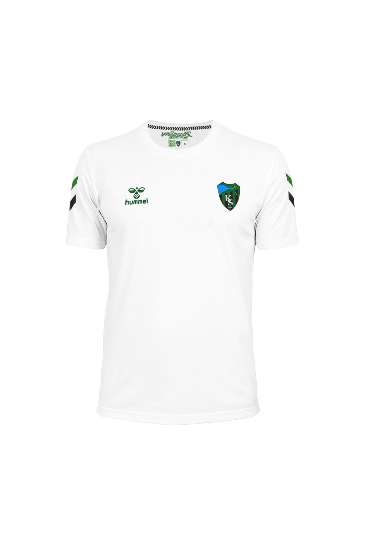 Kocaelispor Lisanslı Hml Bisiklet Yaka T-Shirt Beyaz