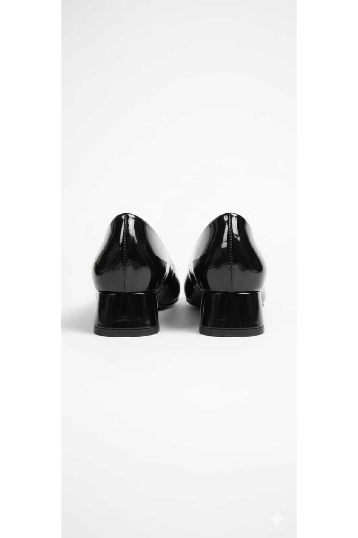 065 Rugan Klasık Topuklu Günlük Casual Ayakkabı - Görsel 8