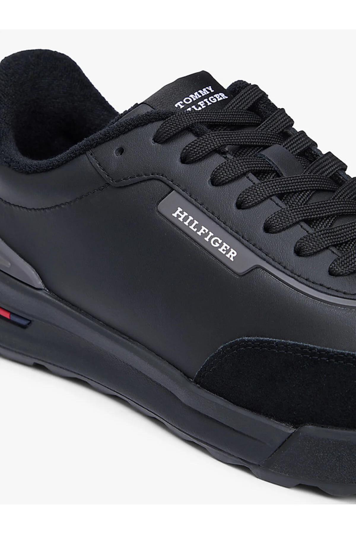 Erkek Retro Runner Mıx Leather Ayakkabı Fm0Fm05721Bds - Görsel 5