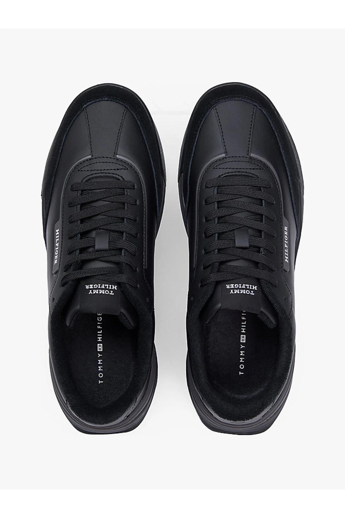 Erkek Retro Runner Mıx Leather Ayakkabı Fm0Fm05721Bds - Görsel 6