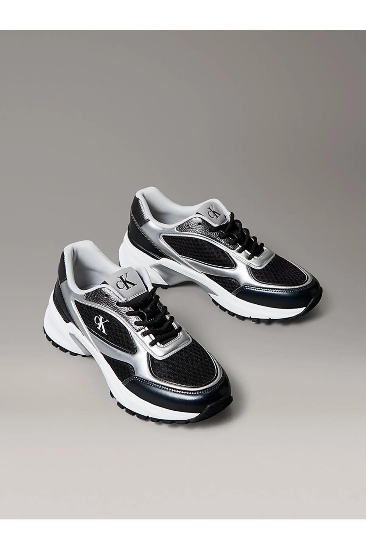 Erkek Hıke Runner Laceup Mesh Mıx Met Ayakkabı Ym0Ym0140201L - Görsel 2