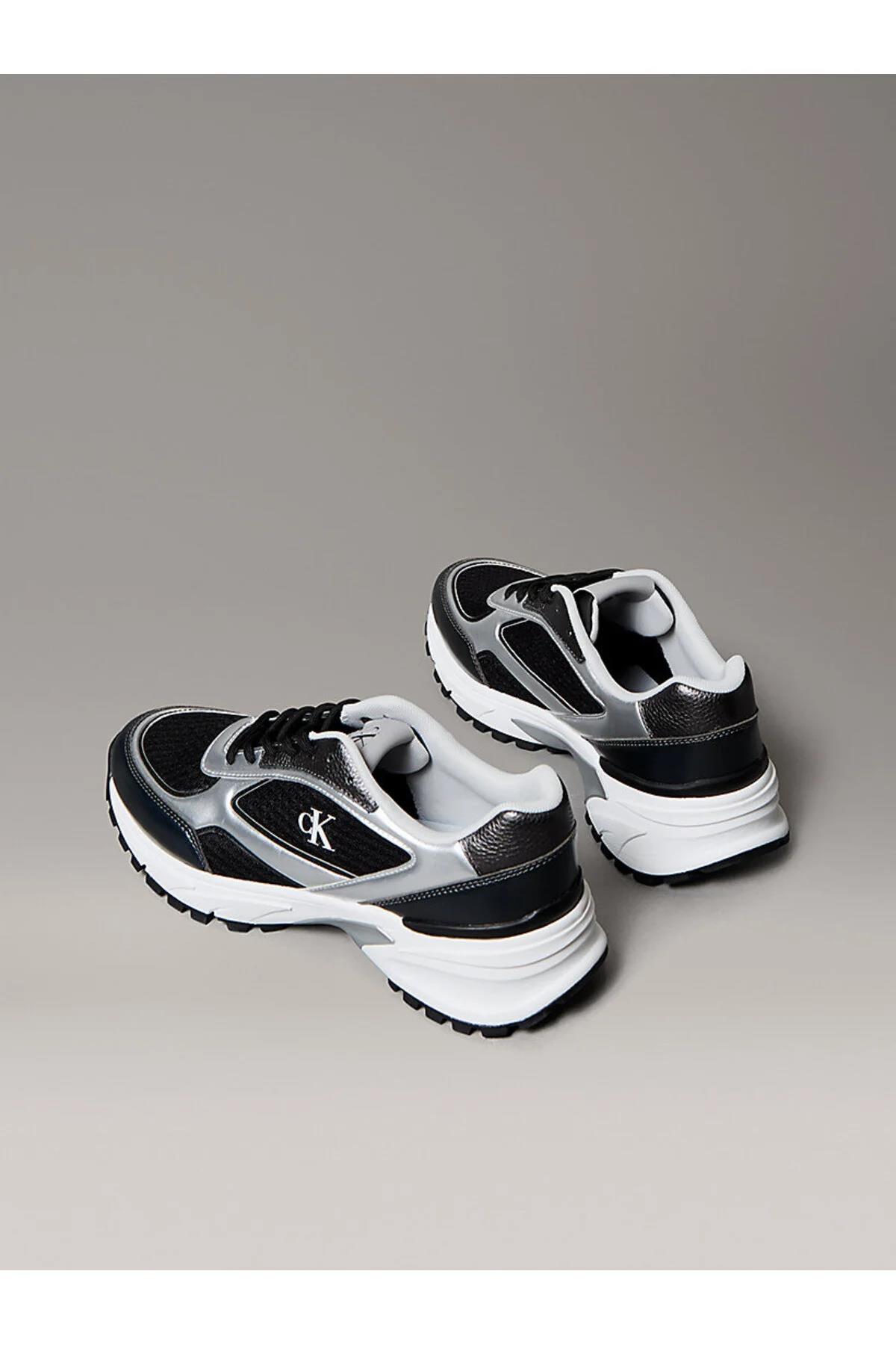 Erkek Hıke Runner Laceup Mesh Mıx Met Ayakkabı Ym0Ym0140201L - Görsel 5