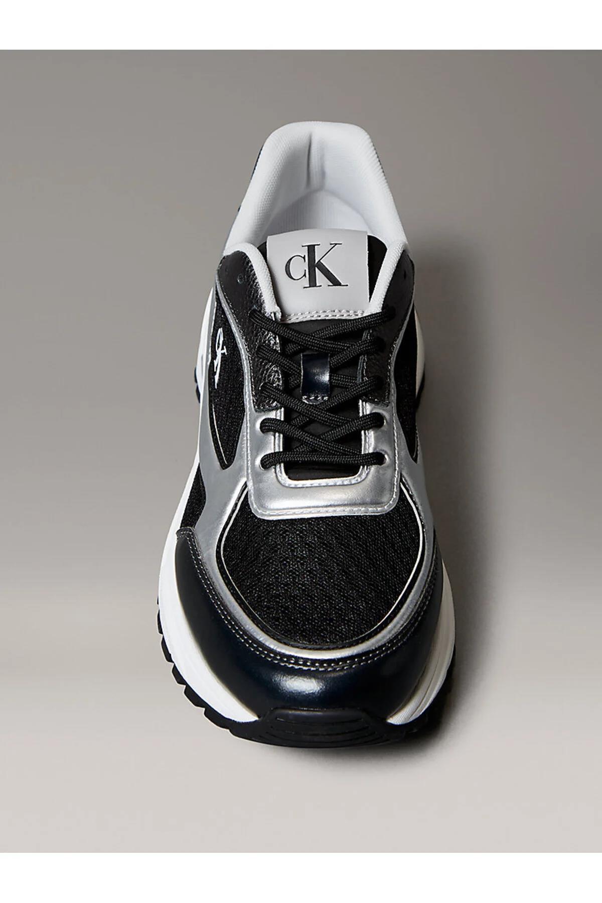 Erkek Hıke Runner Laceup Mesh Mıx Met Ayakkabı Ym0Ym0140201L - Görsel 6