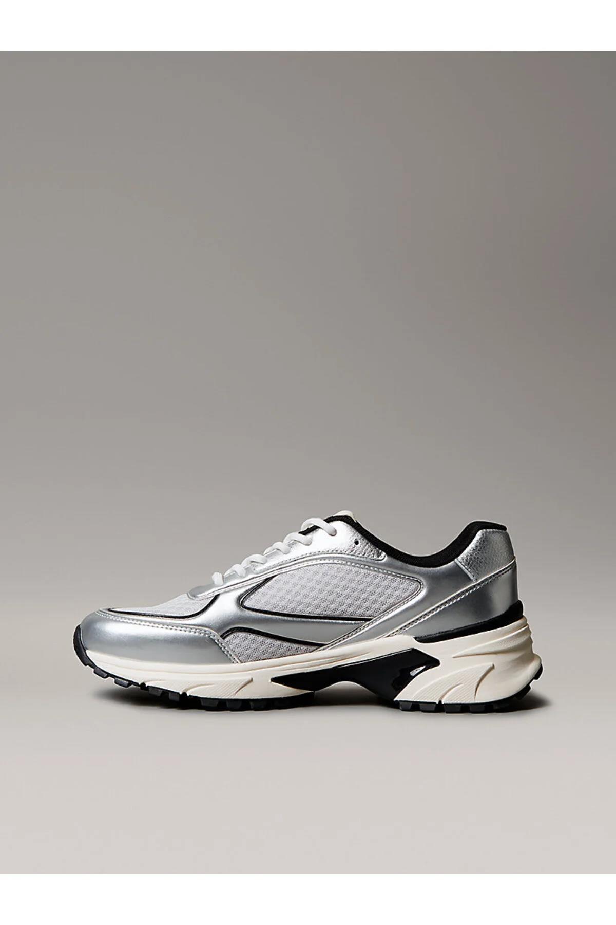 Erkek Hıke Runner Laceup Mesh Mıx Met Ayakkabı Ym0Ym014020Ix - Görsel 4