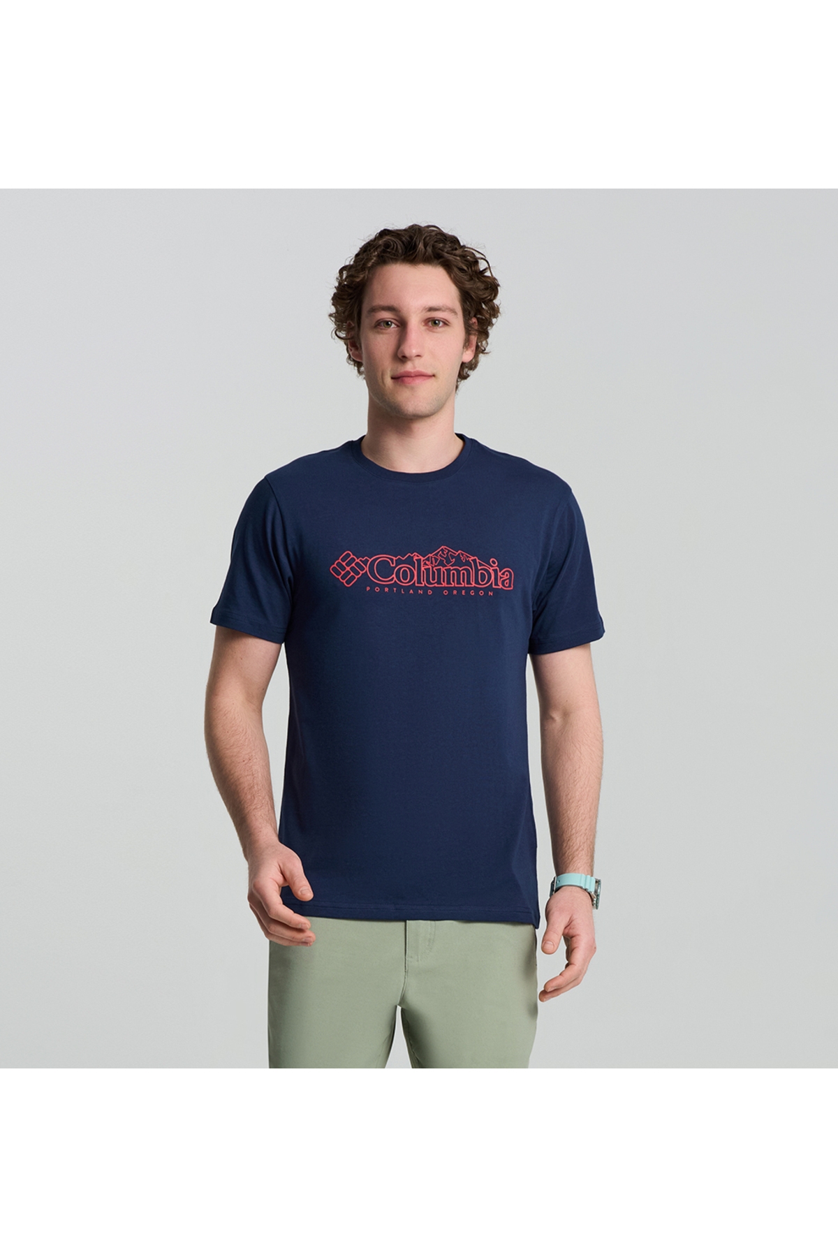 CSC Branded Peaks Erkek Kısa Kollu T-Shirt Fiyatları | Flo