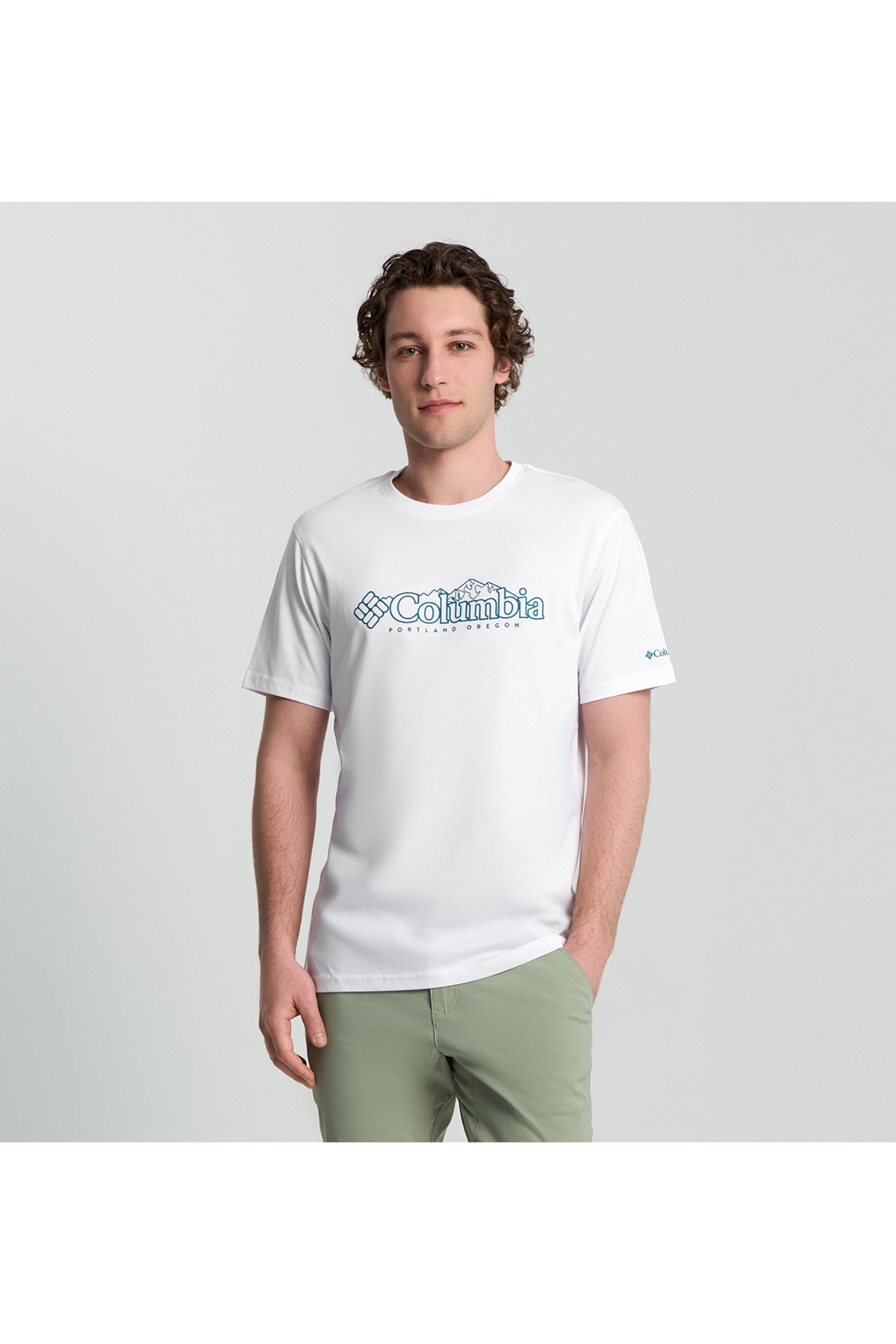 CSC Branded Peaks Erkek Kısa Kollu T-Shirt Fiyatları | Flo