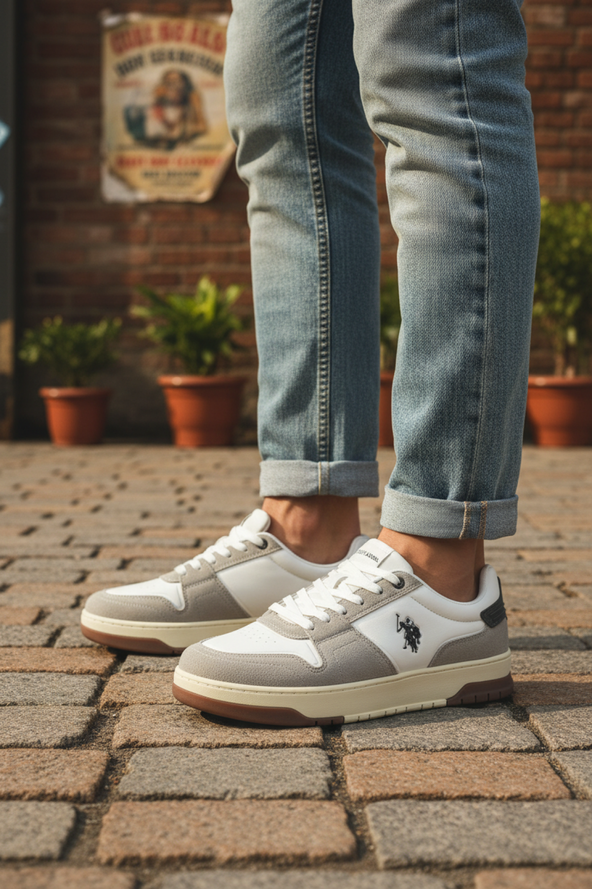 BENTE 5PR Beyaz Erkek Sneaker - Görsel 3