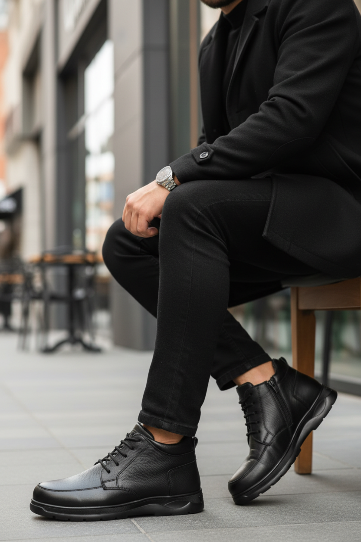 TABRE-BF KRK 5PR Siyah Erkek Bot - Görsel 3