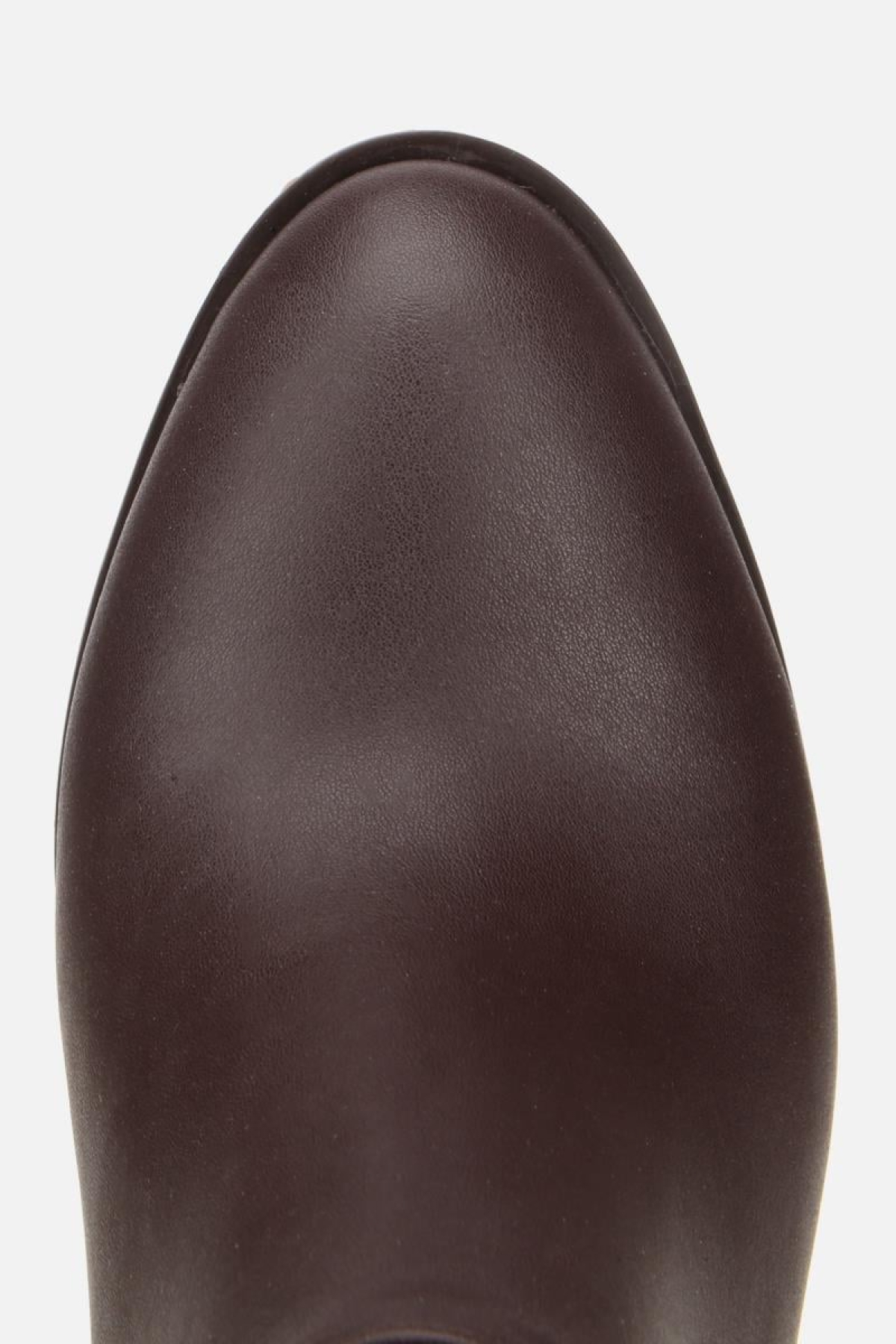 Kadın Kahverengi Kırışık Görünümlü Diz Altı Topuklu Bot - Görsel 6